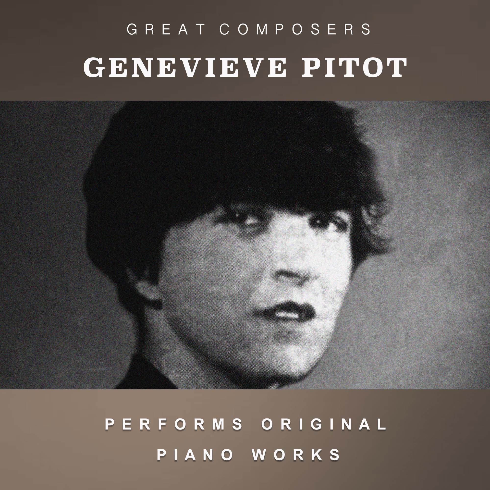 Genevieve Pitot Performs Original Piano Works album cover