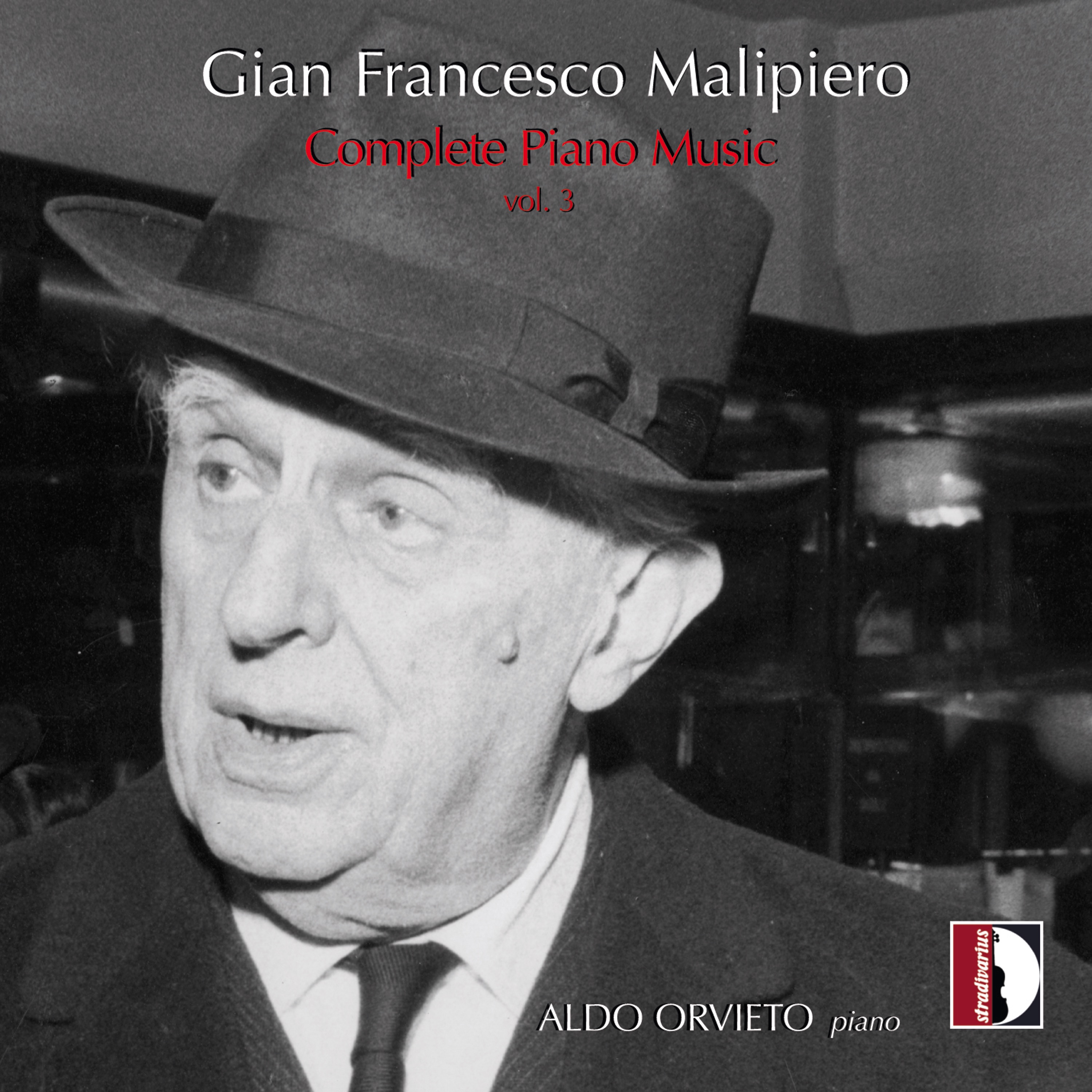 Malipiero: Complete Piano Music, Vol. 3 album cover
