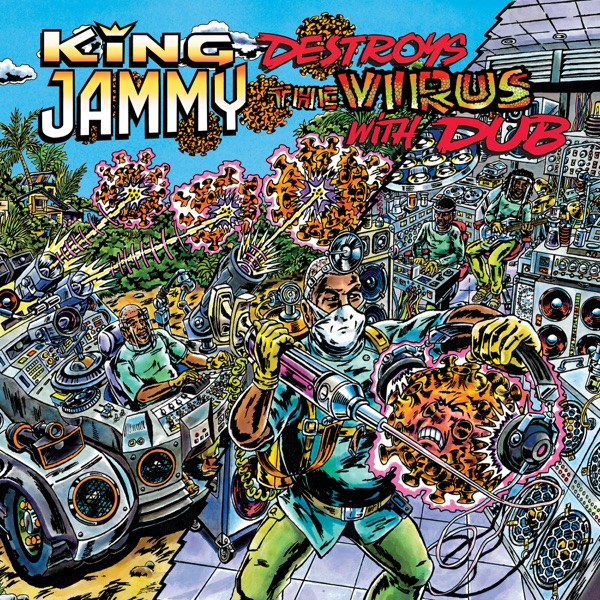 King Jammy Destroys The Virus With Dub album cover