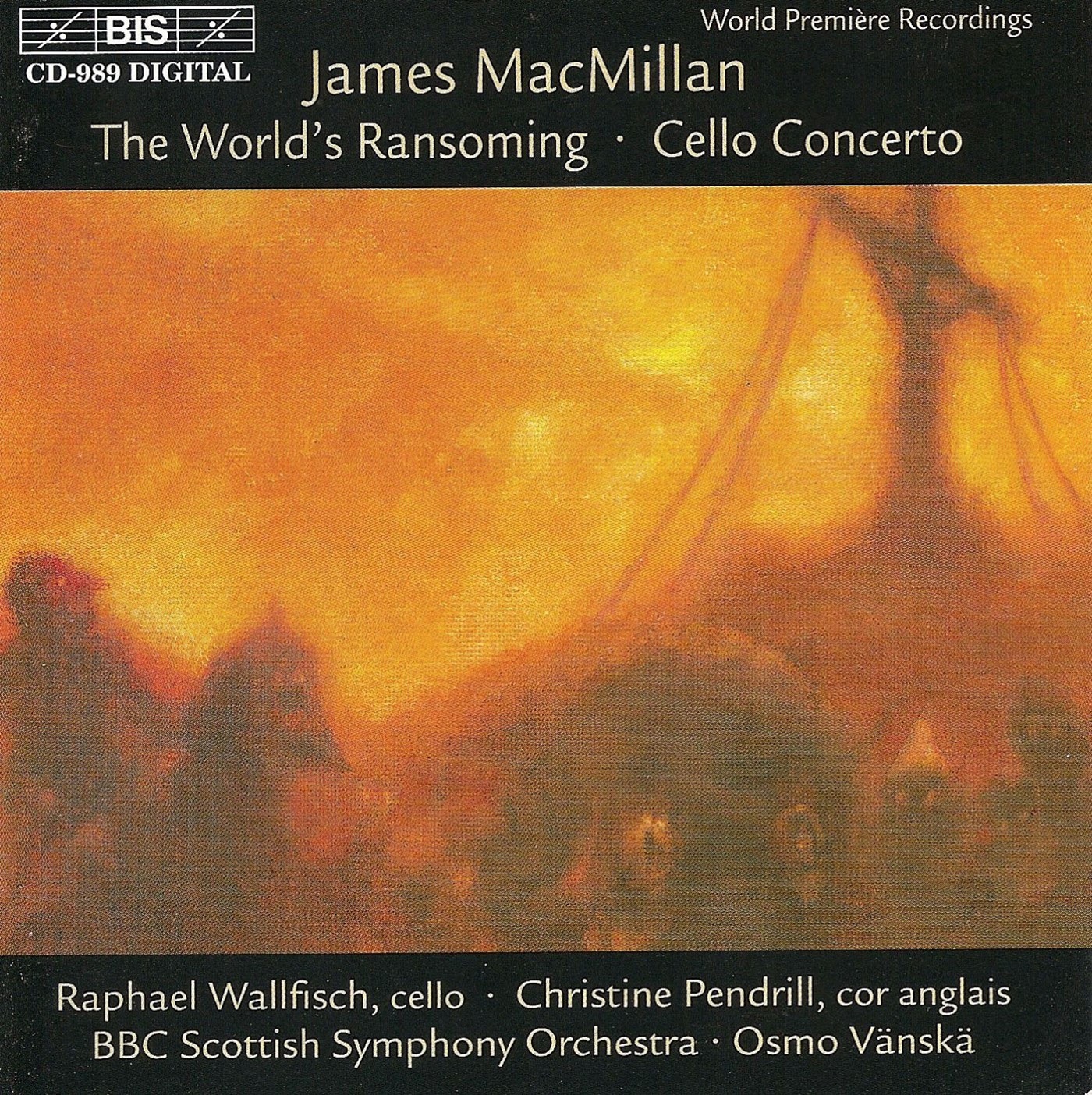 Macmillan, J.: Triduum, Part I: The World's Ransoming / Triduum, Part Ii: Cello Concerto album cover