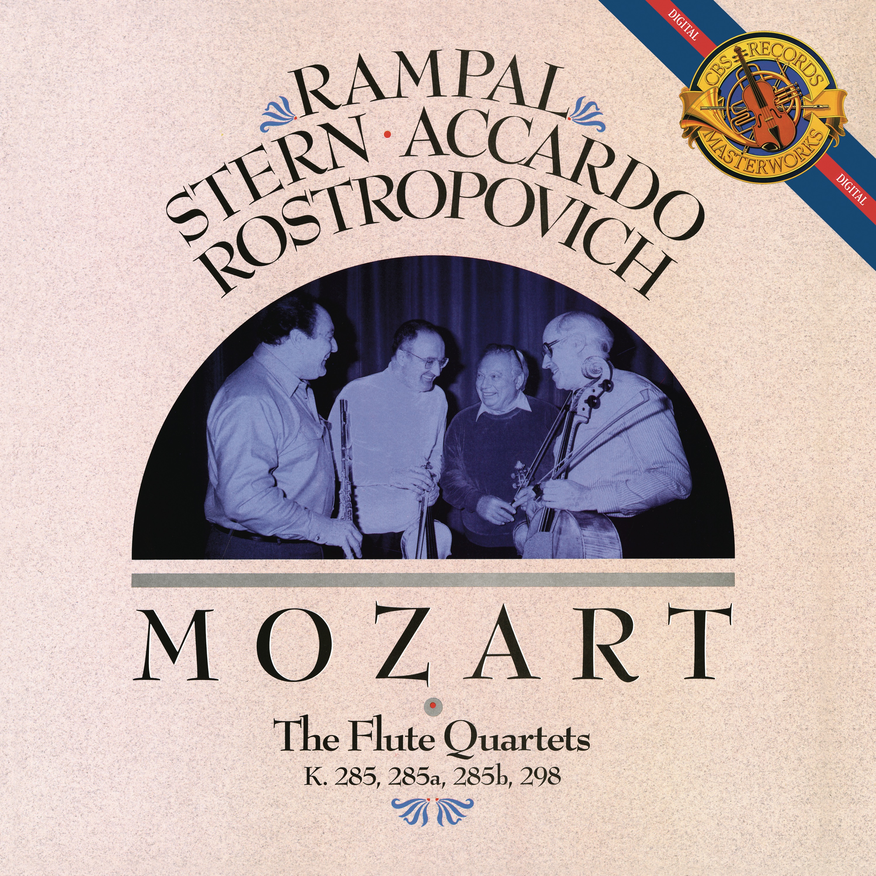Mozart: The Quartets for Flute, Violin, Viola and Cello album cover