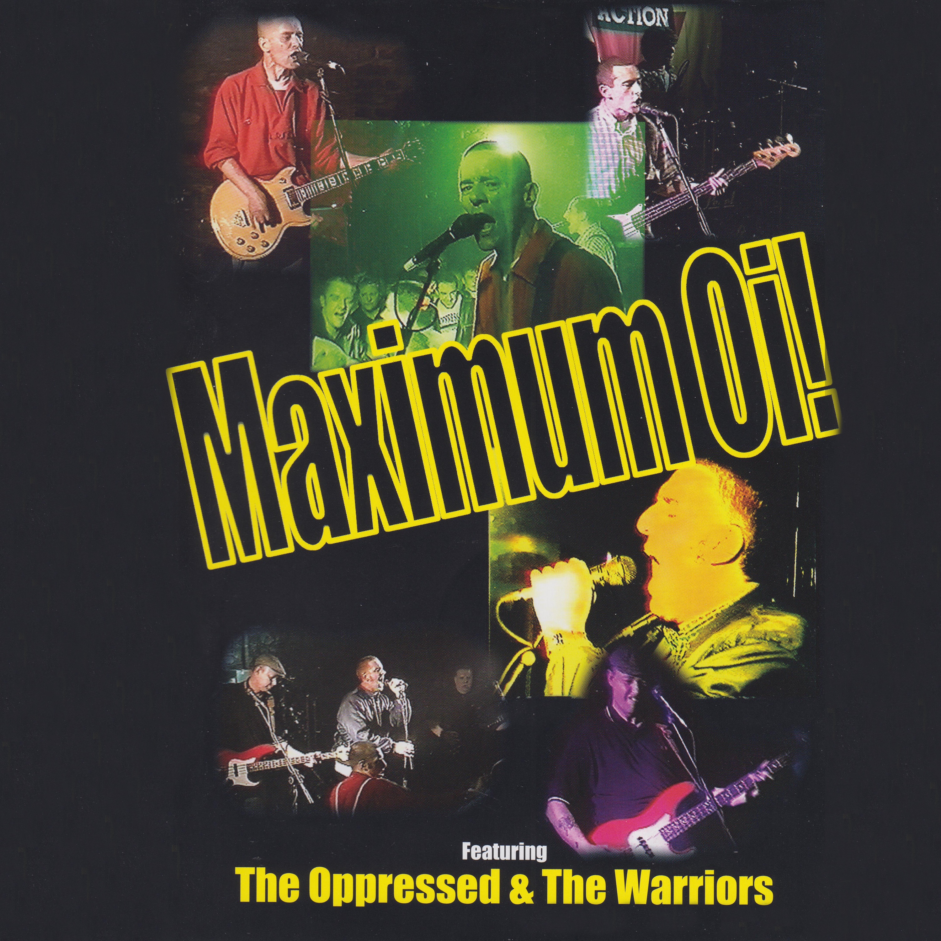 Maximum Oi! (Live) album cover