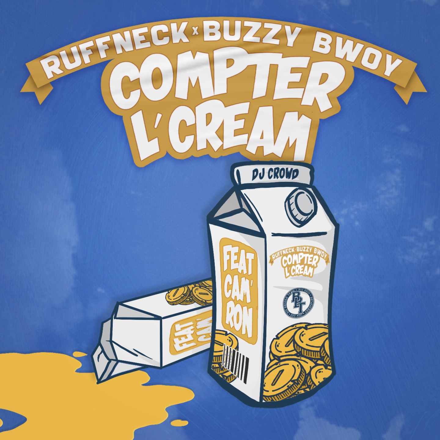 Compter l'cream (feat. Cam'ron) - Single album cover