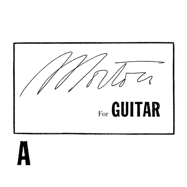 Morton for Guitar A (Early Works 1947-1959, Opus Feldman Series) album cover