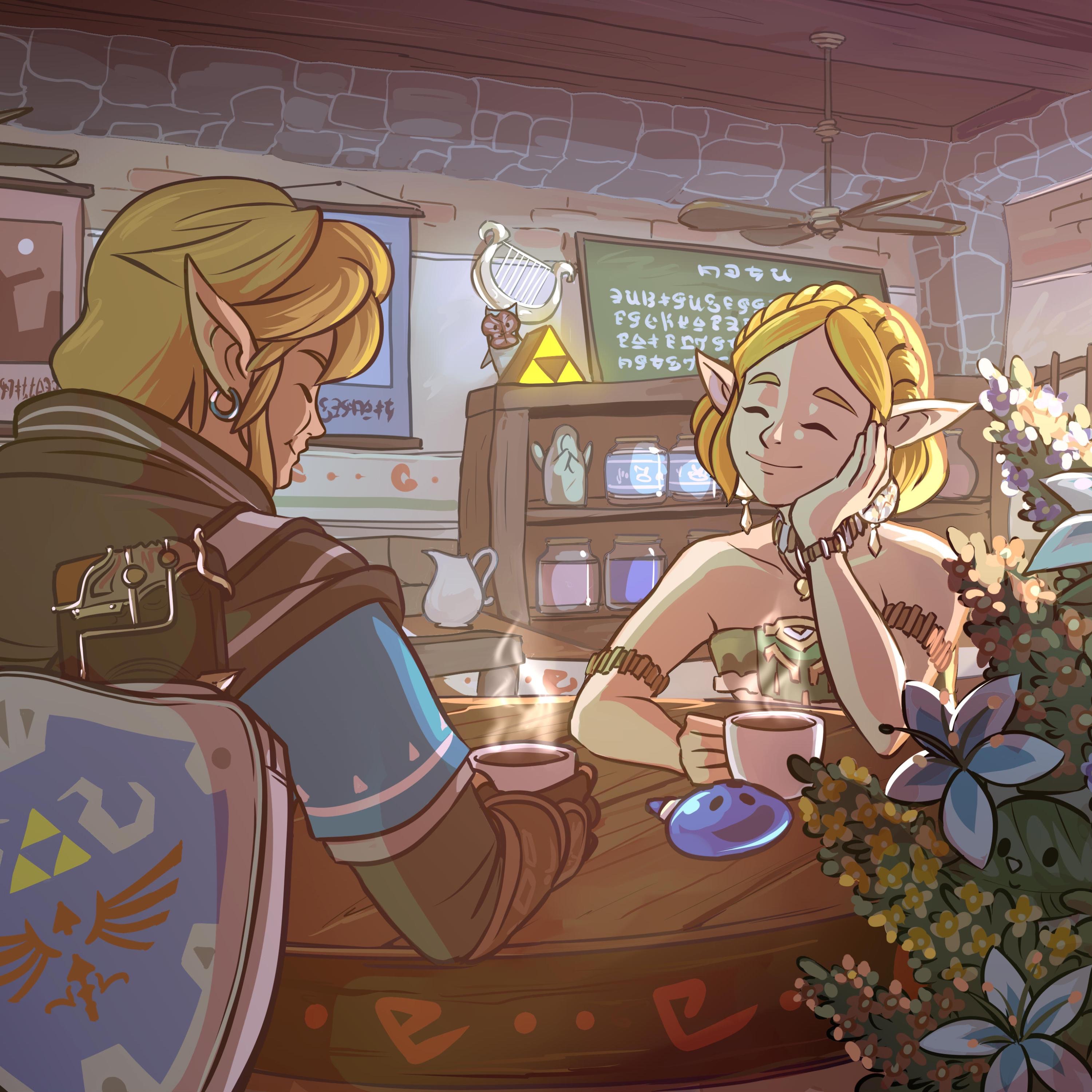 Hyrule Café: Zelda Lofi album cover