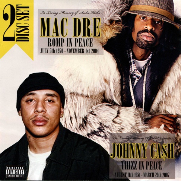 Mac Dre: Romp in Peace / Johnny Ca$h: Thizz in Peace album cover