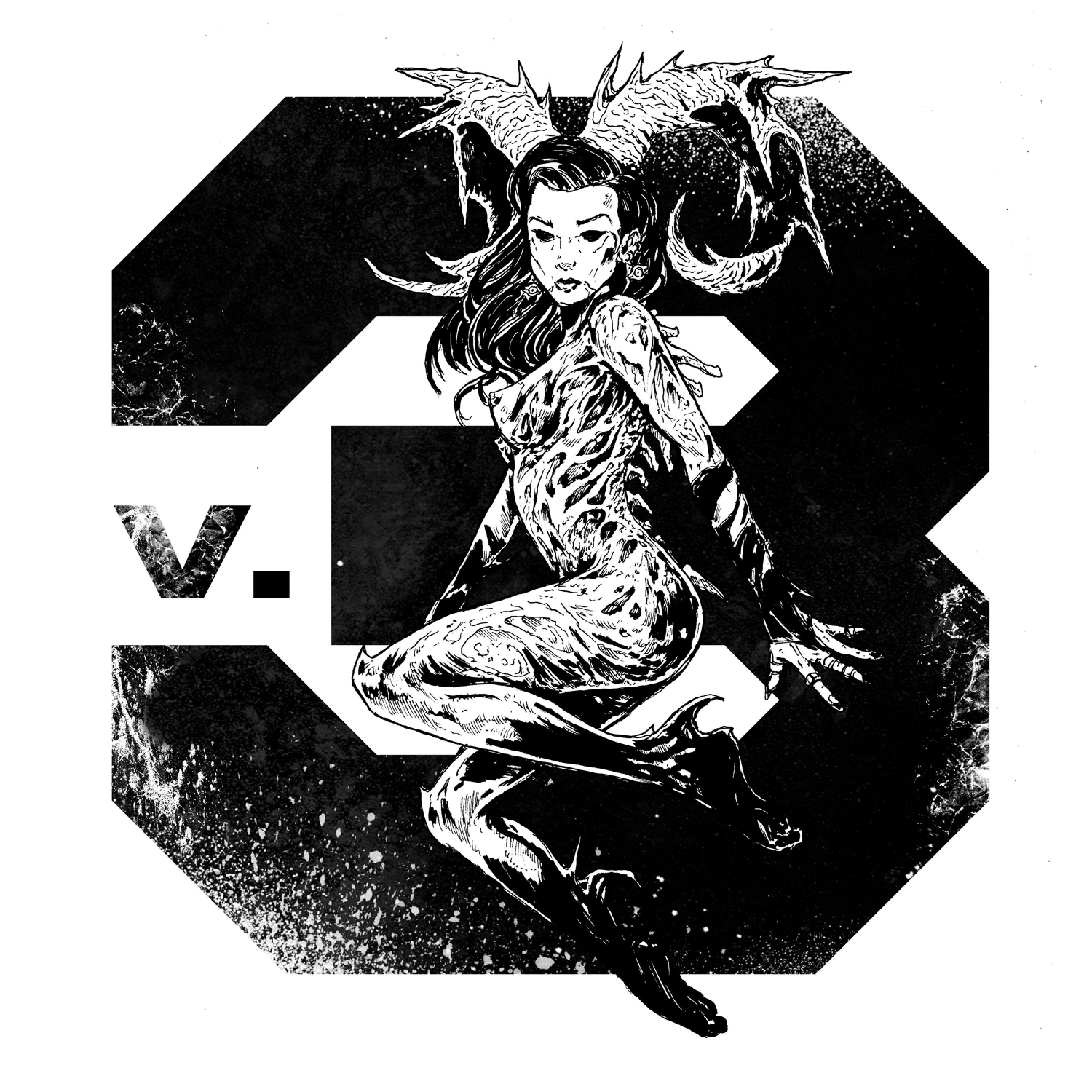 AKUMA V3 (feat. Rachel Mcalpine & THE AKUMA) [TECH NOIR LIVE 2017 VERSION] - Single album cover