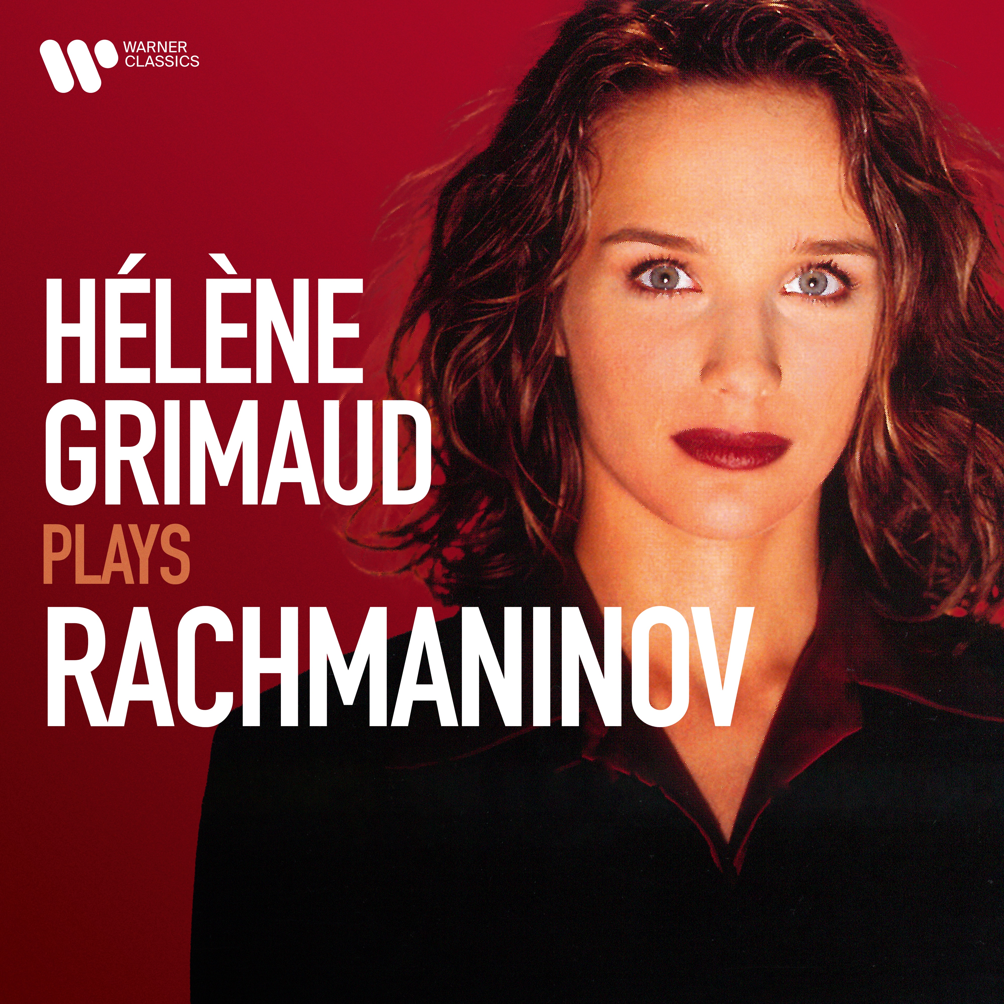 Hélène Grimaud Plays Rachmaninov album cover