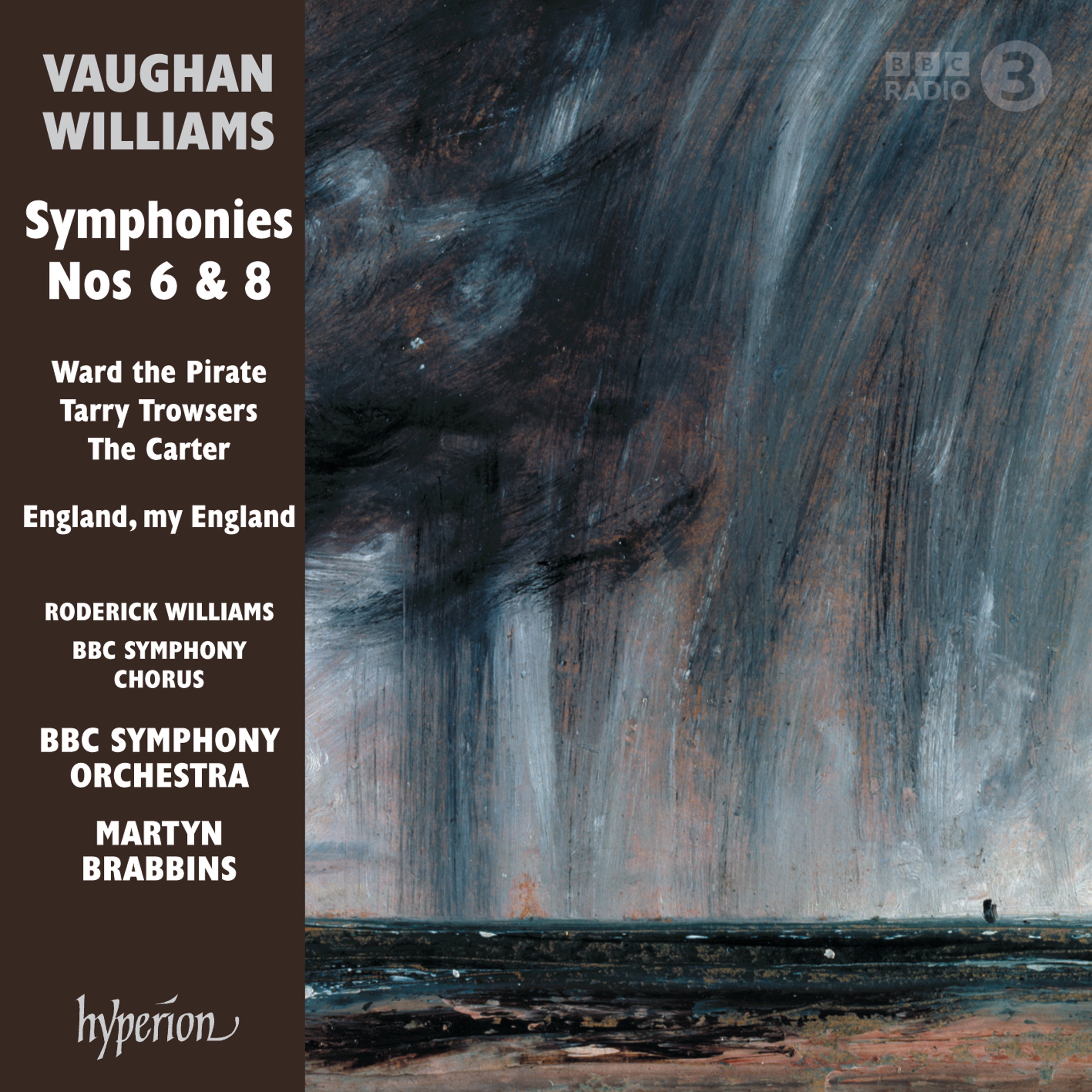 Vaughan Williams: Symphonies Nos. 6 & 8 album cover