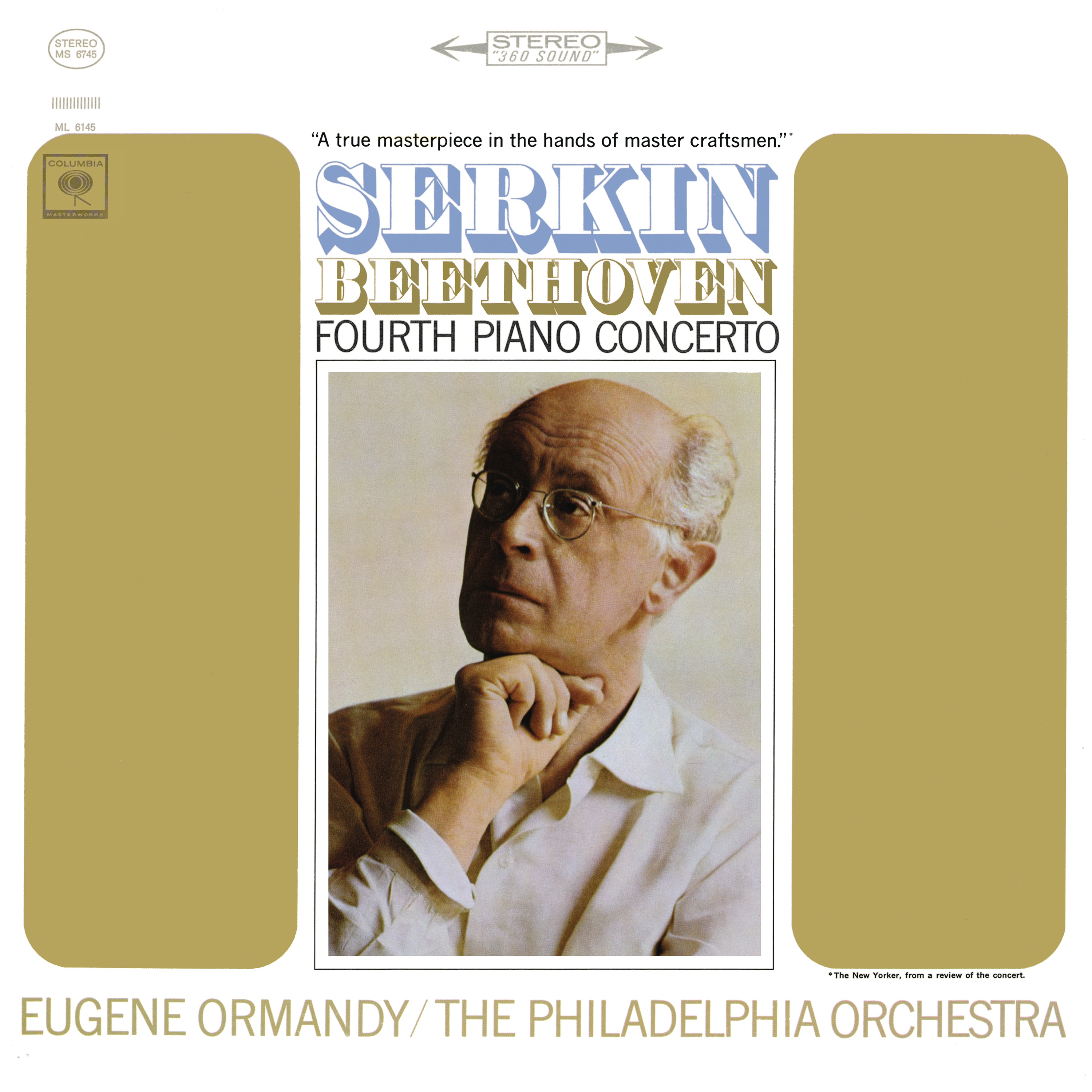 Beethoven: Piano Concerto No. 4 in G Major, Op. 58 album cover
