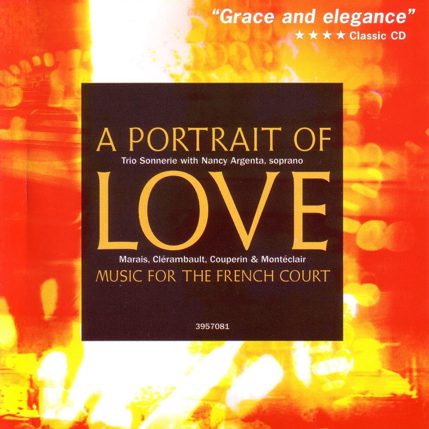 A Portrait of Love: Music for the French Court album cover