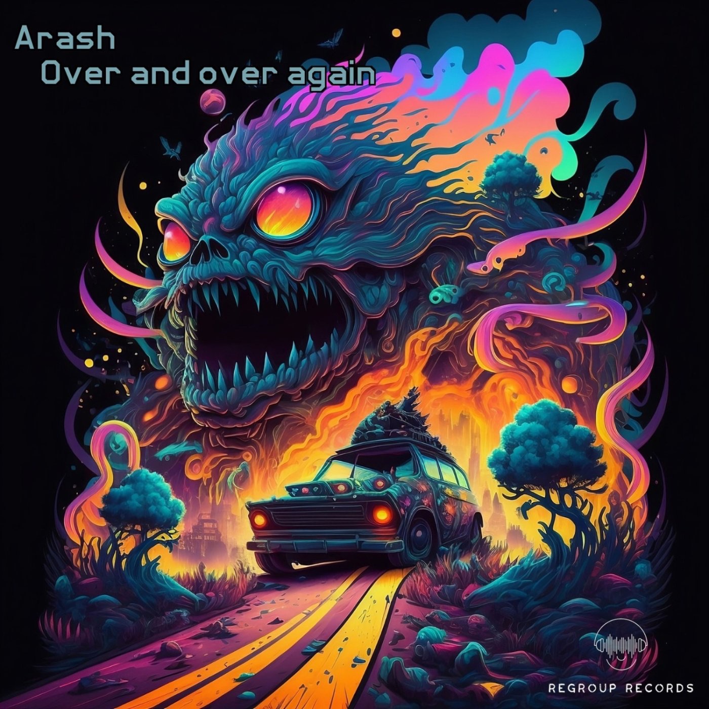 Over and Over Again - Single album cover