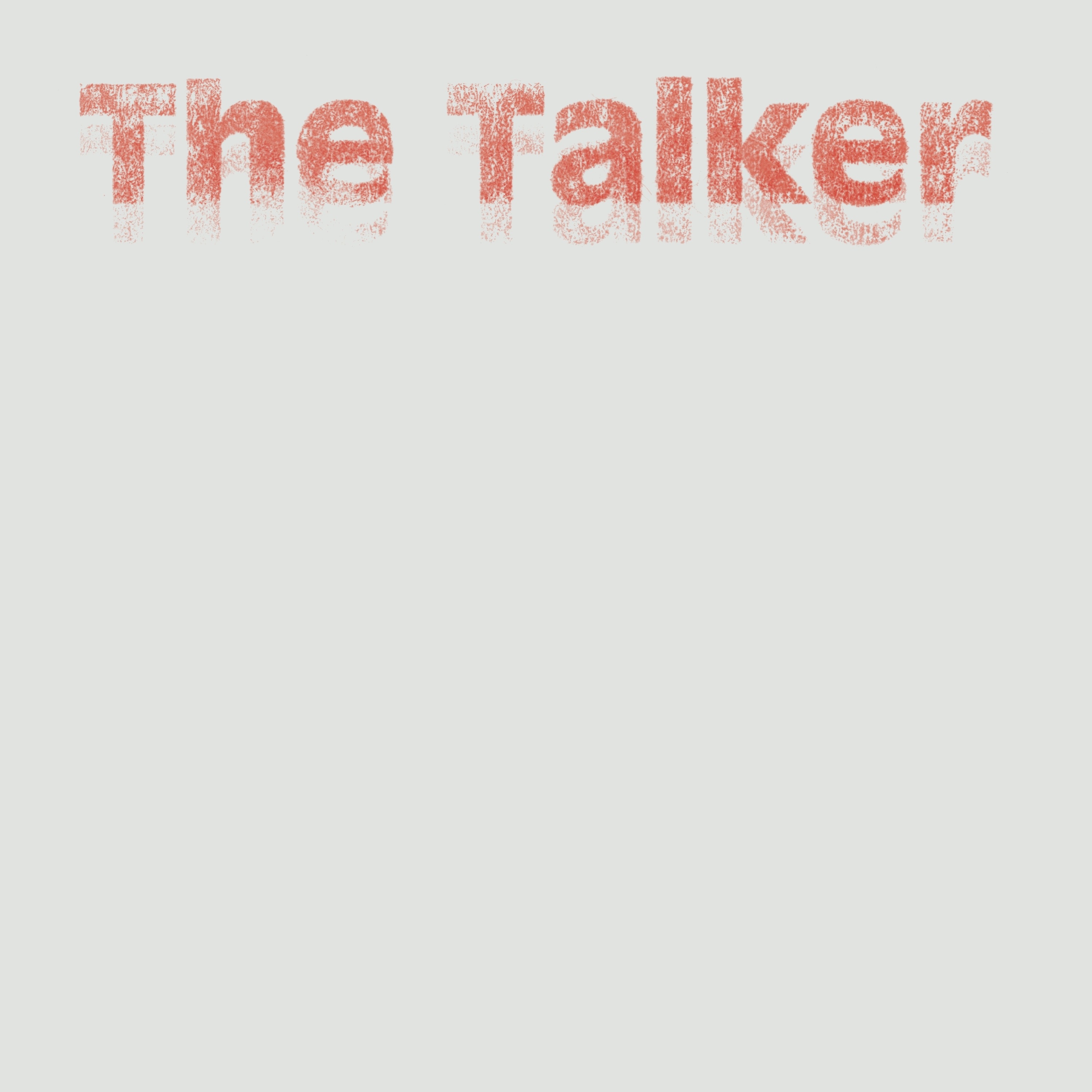 The Talker - Single album cover