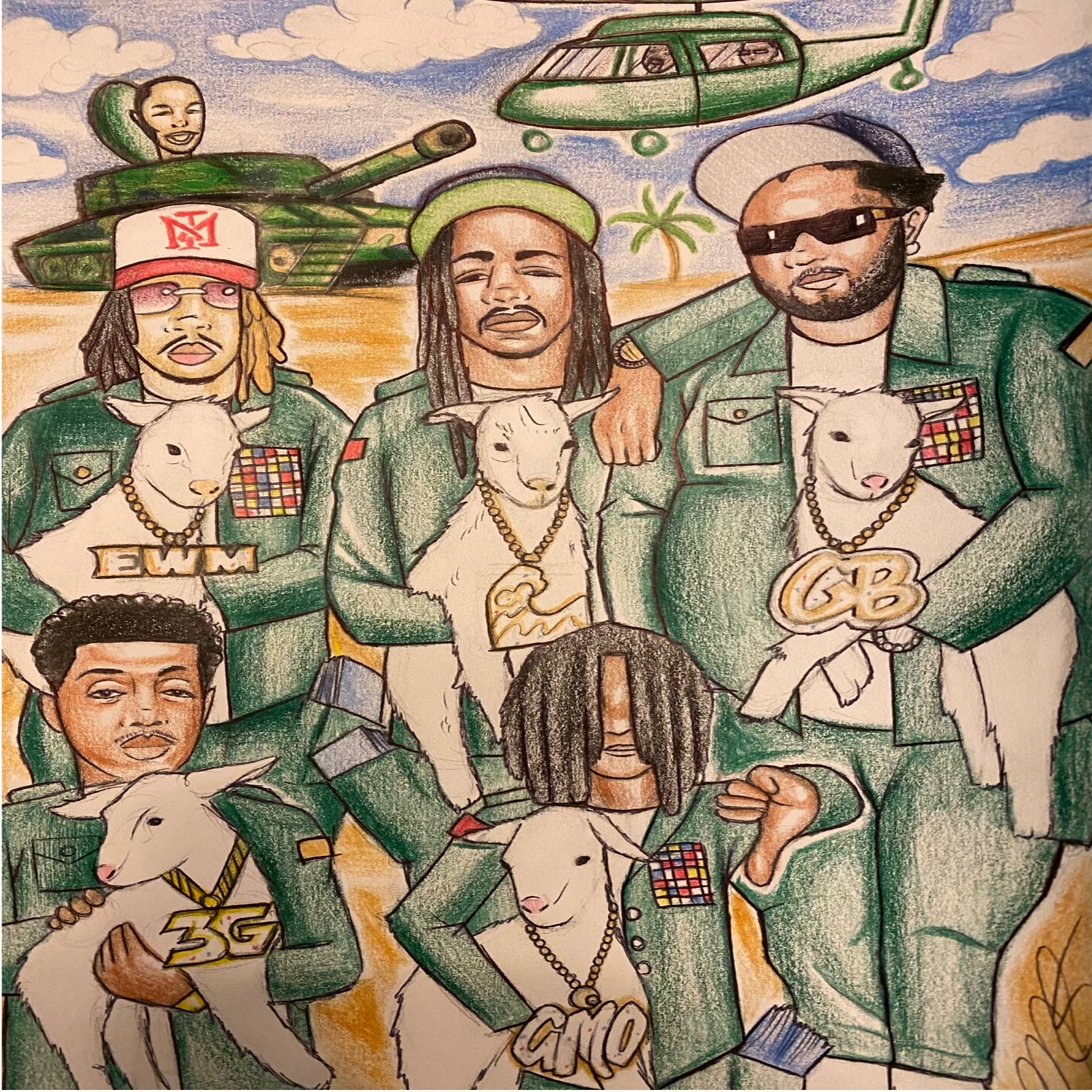 Generals - Single (feat. GMO Stax, Peezy, Babyface Ray, EWM Kdoe & Baby Money) - Single album cover