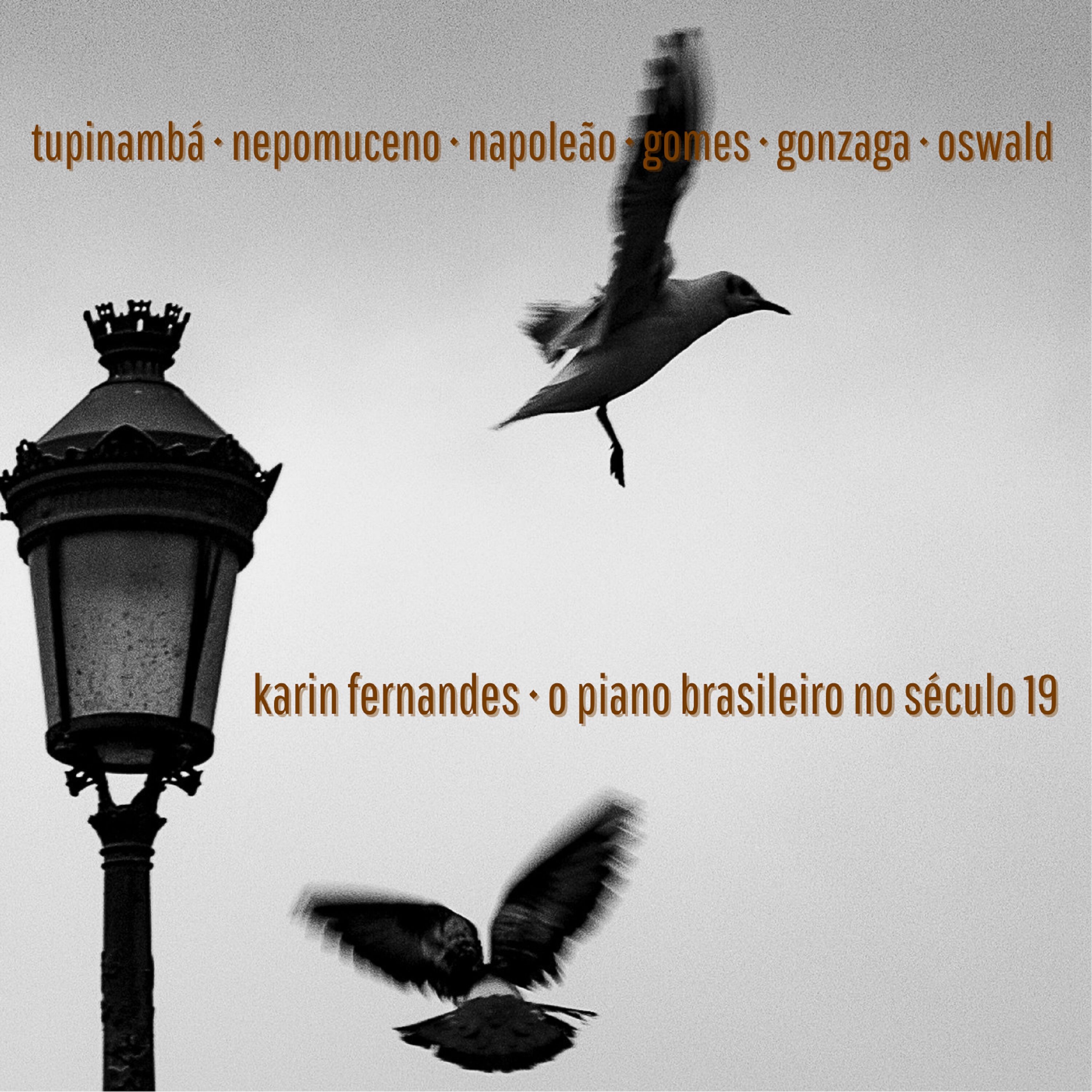 O piano brasileiro no século 19 album cover