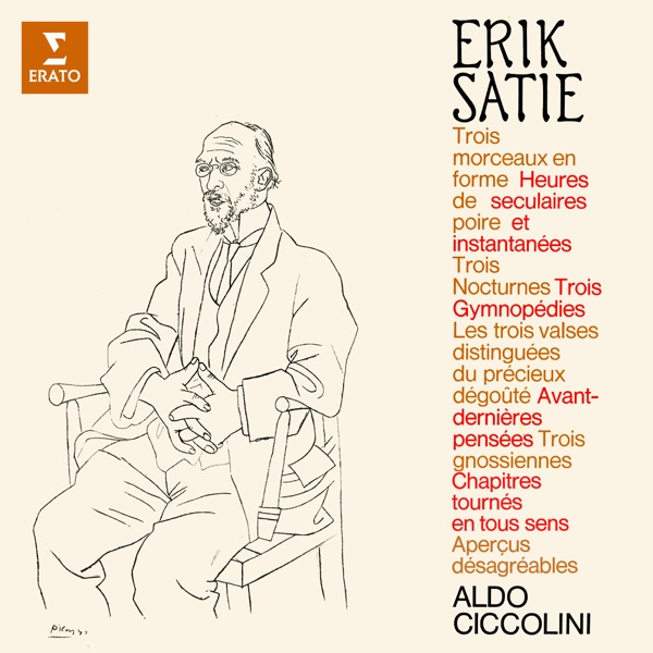 Satie: Morceaux en forme de poire, Heures séculaires et instantanées, Nocturnes, Gymnopédies, Gnossi album cover