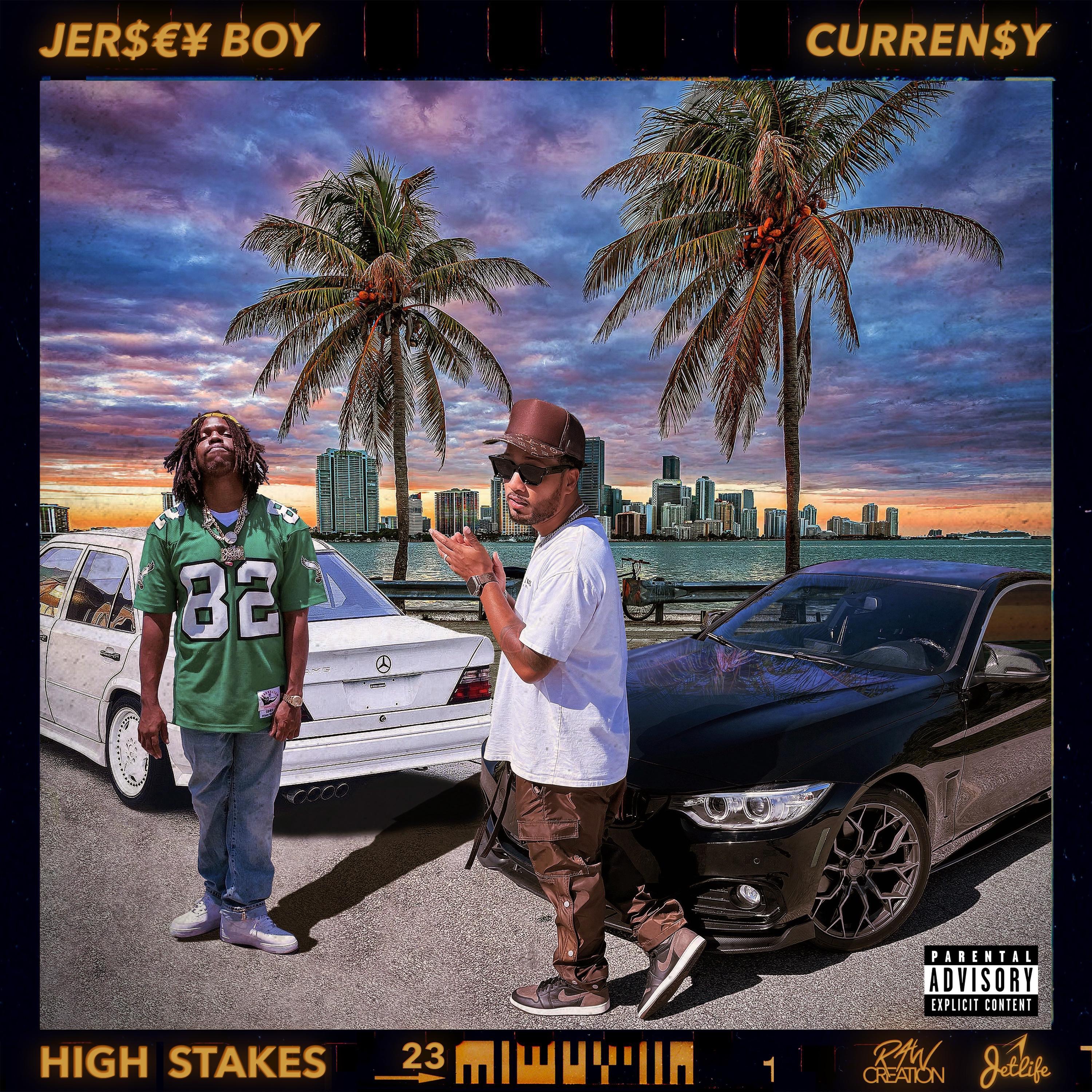 HIGH STAKES (feat. Curren$y) - Single album cover