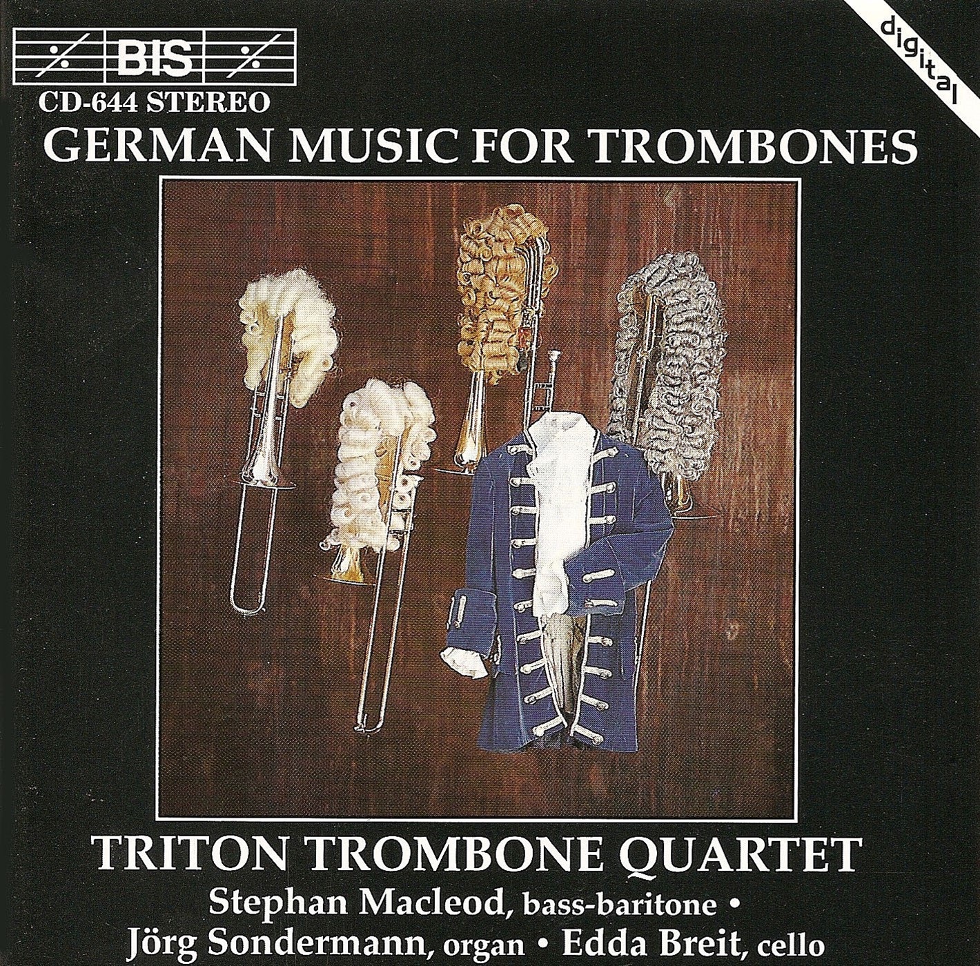 Triton Trombone Quartet: German Trombone Music album cover