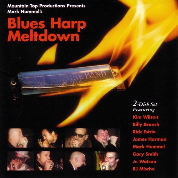 Blues Harp Meltdown (feat. Kim Wilson, Gary Smith, Mark Hummel, R.J. Mischo, Charles Wheal, Jr. Wats album cover