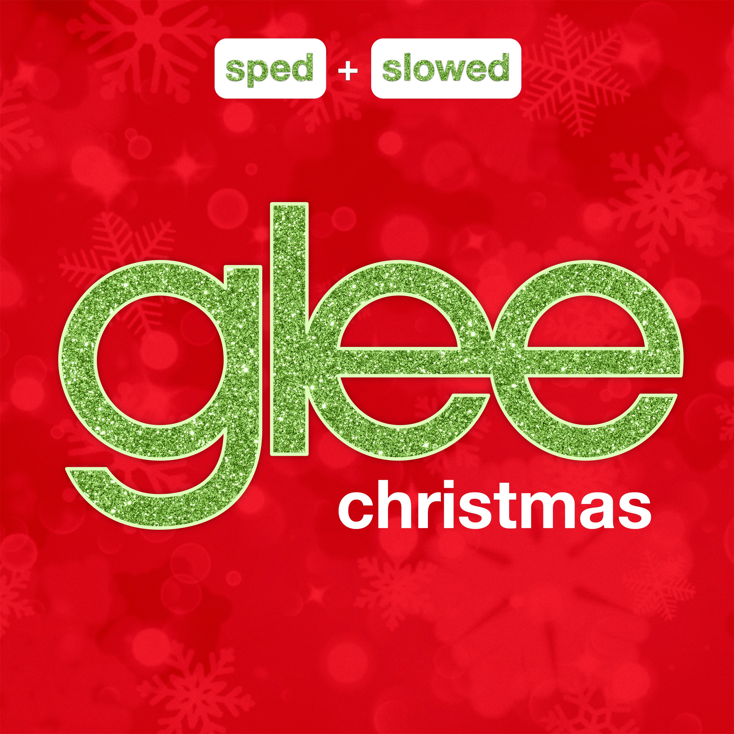 Glee Christmas Sped + Slowed - EP album cover