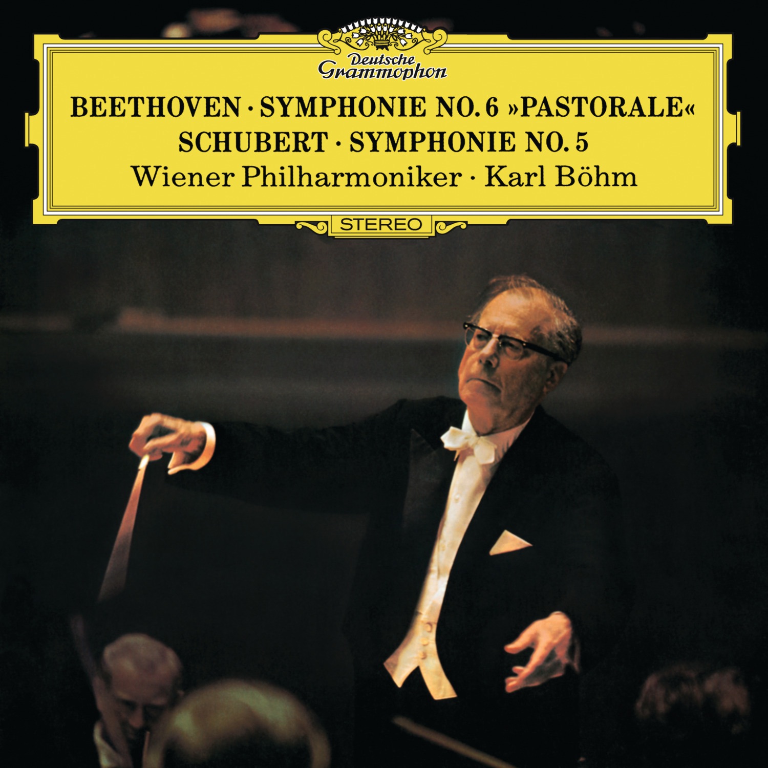 Beethoven: Symphony No. 6, Op. 68 "Pastoral" - Schubert: Symphony No. 5, D. 485 album cover