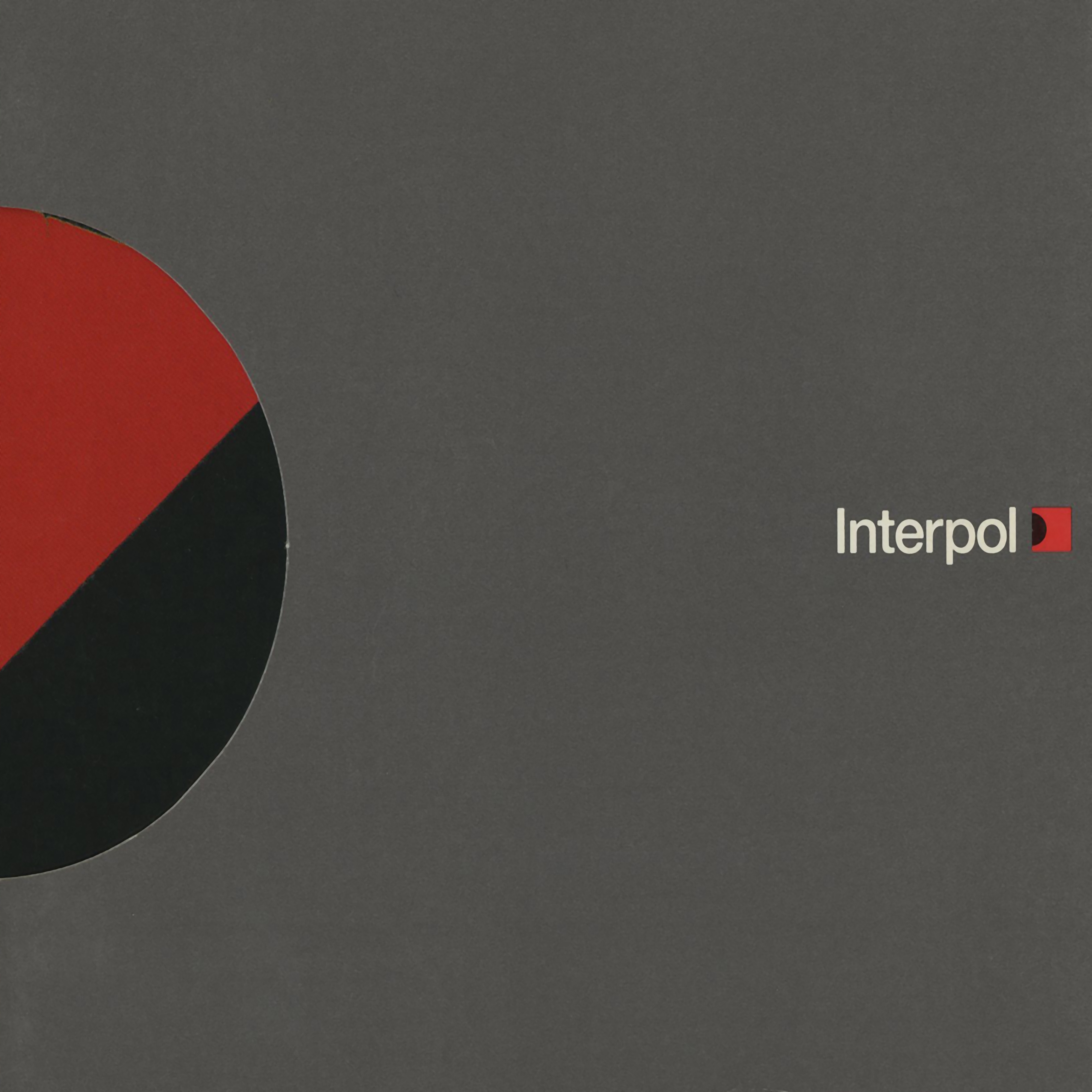 Interpol - Single album cover