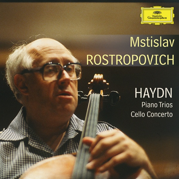Haydn: Piano Trios & Cello Concerto - Mstislav Rostropovich album cover