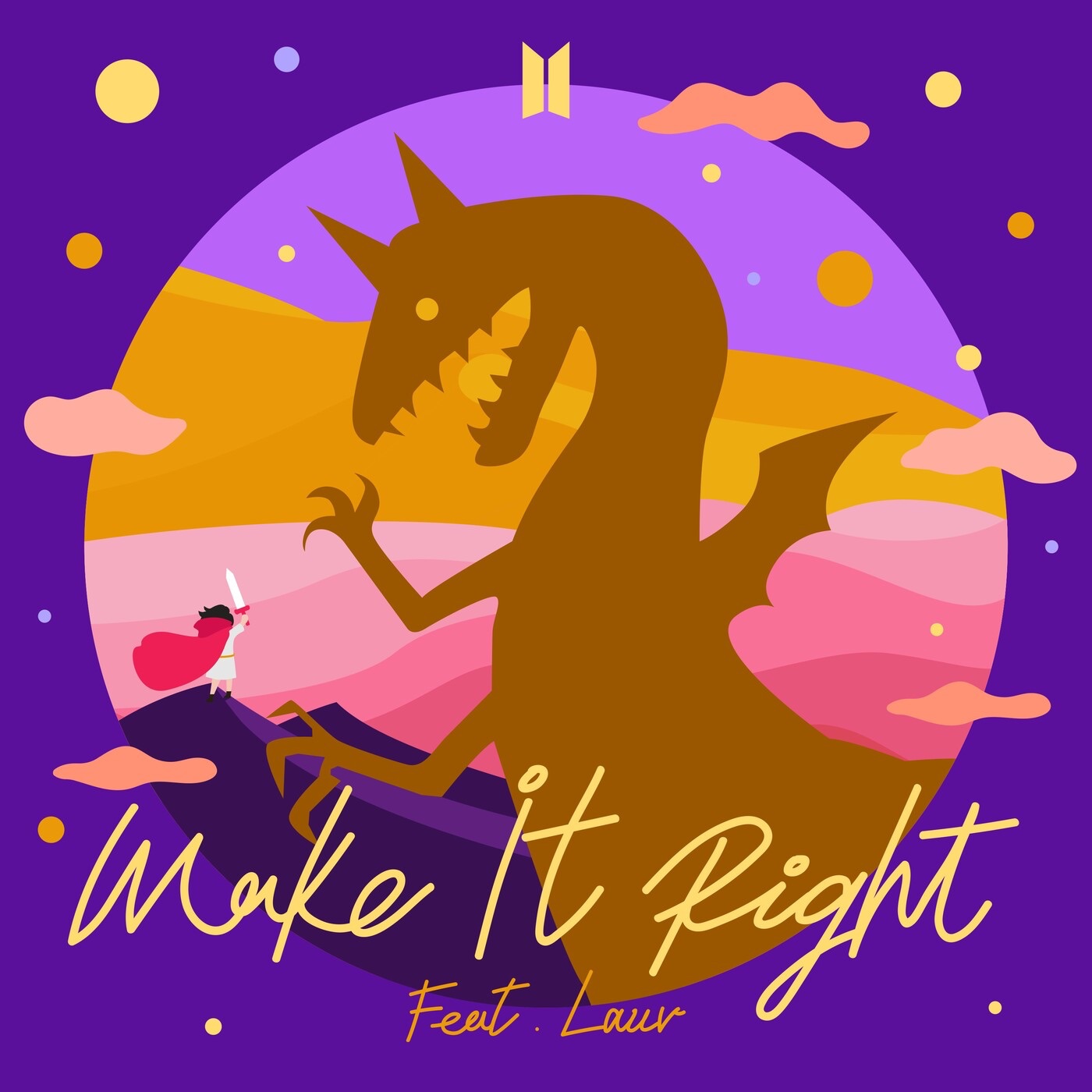 Make It Right (feat. Lauv) - Single album cover