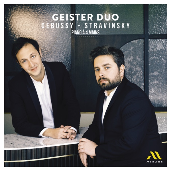 Debussy & Stravinsky: Piano à quatre mains album cover