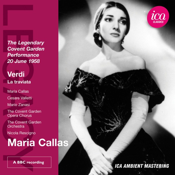 Verdi: La traviata (Live at Covent Garden, 20/06/1958) album cover