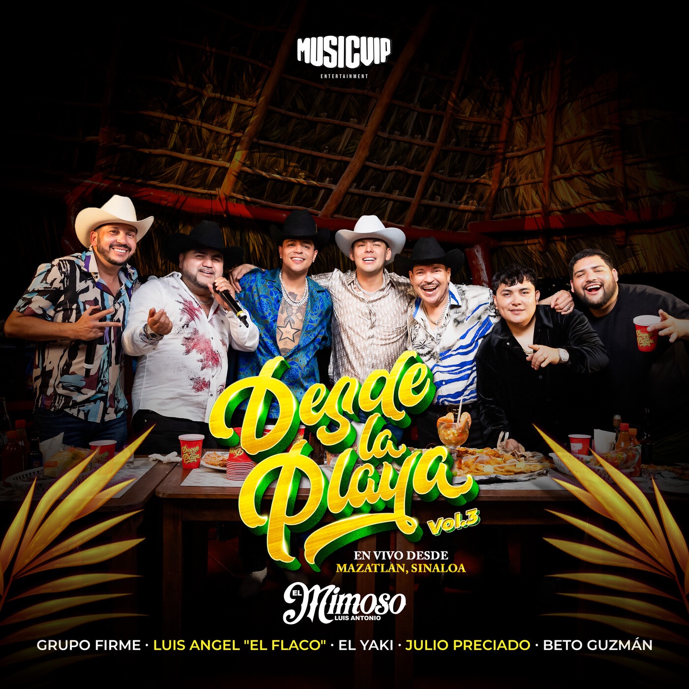 Desde La Playa, Vol. 3 (En Vivo) [feat. Luis Alfonso Partida El Yaki & Julio Preciado] album cover