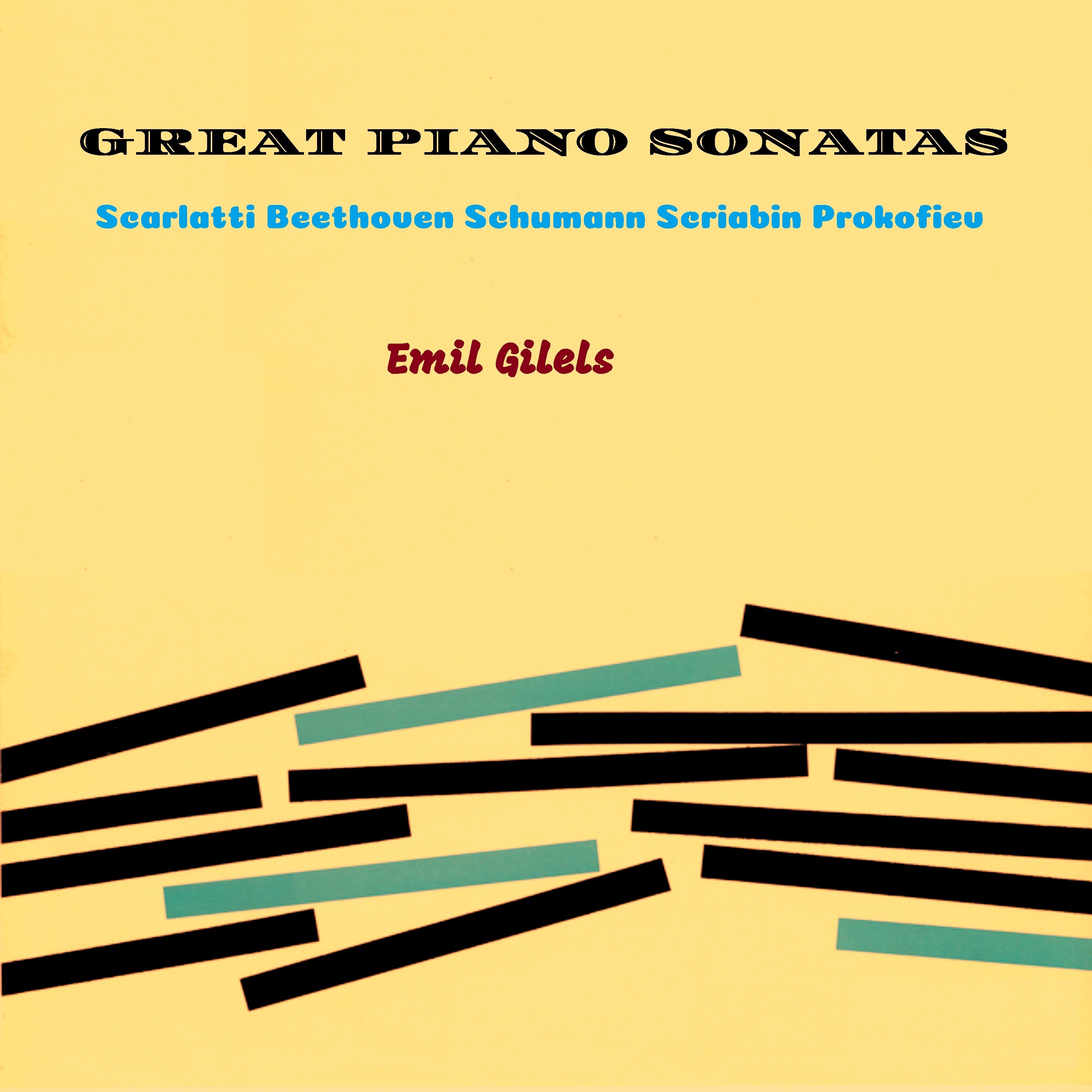 Great Piano Sonatas album cover