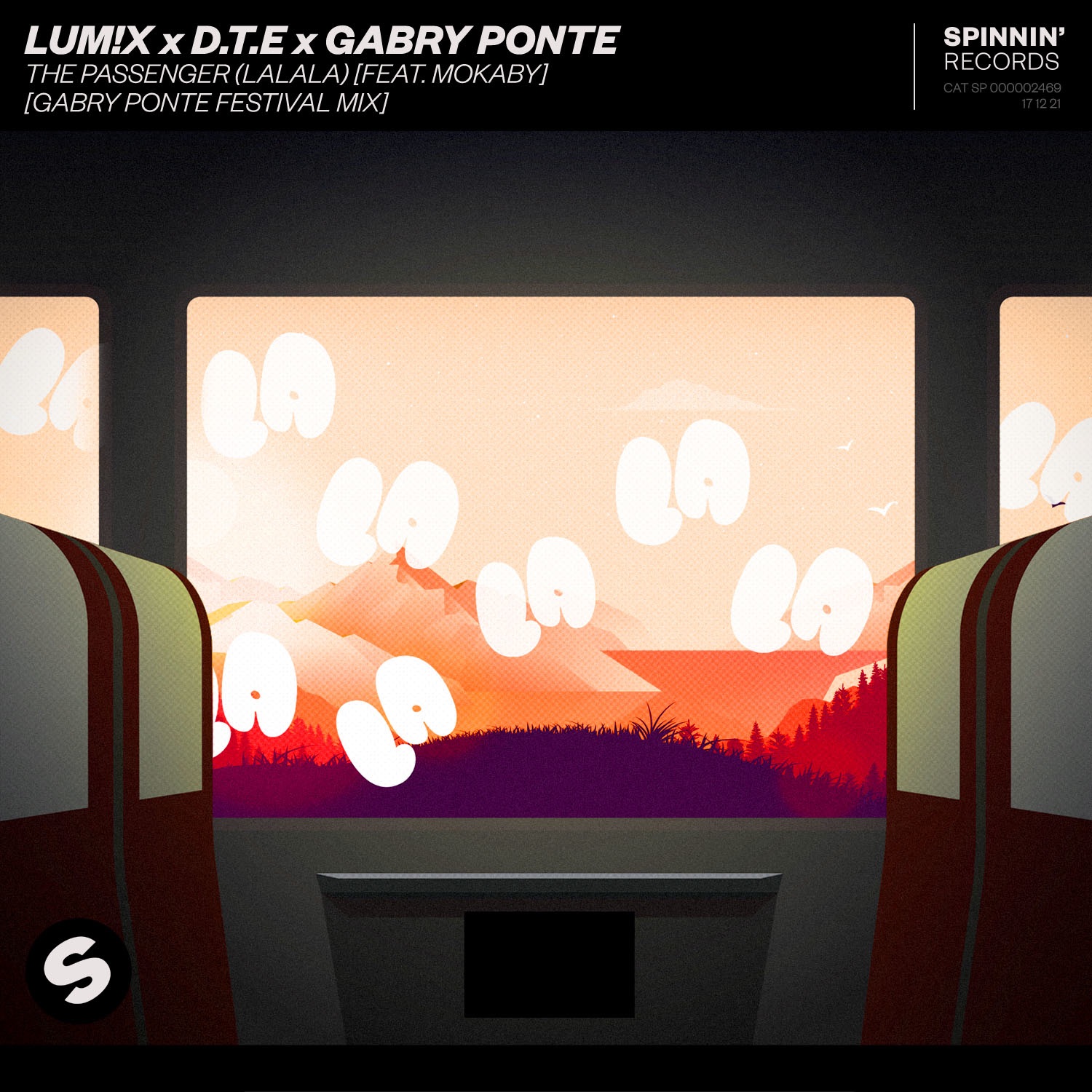 The Passenger (LaLaLa) [feat. MOKABY] [Gabry Ponte Festival Mix] - Single album cover