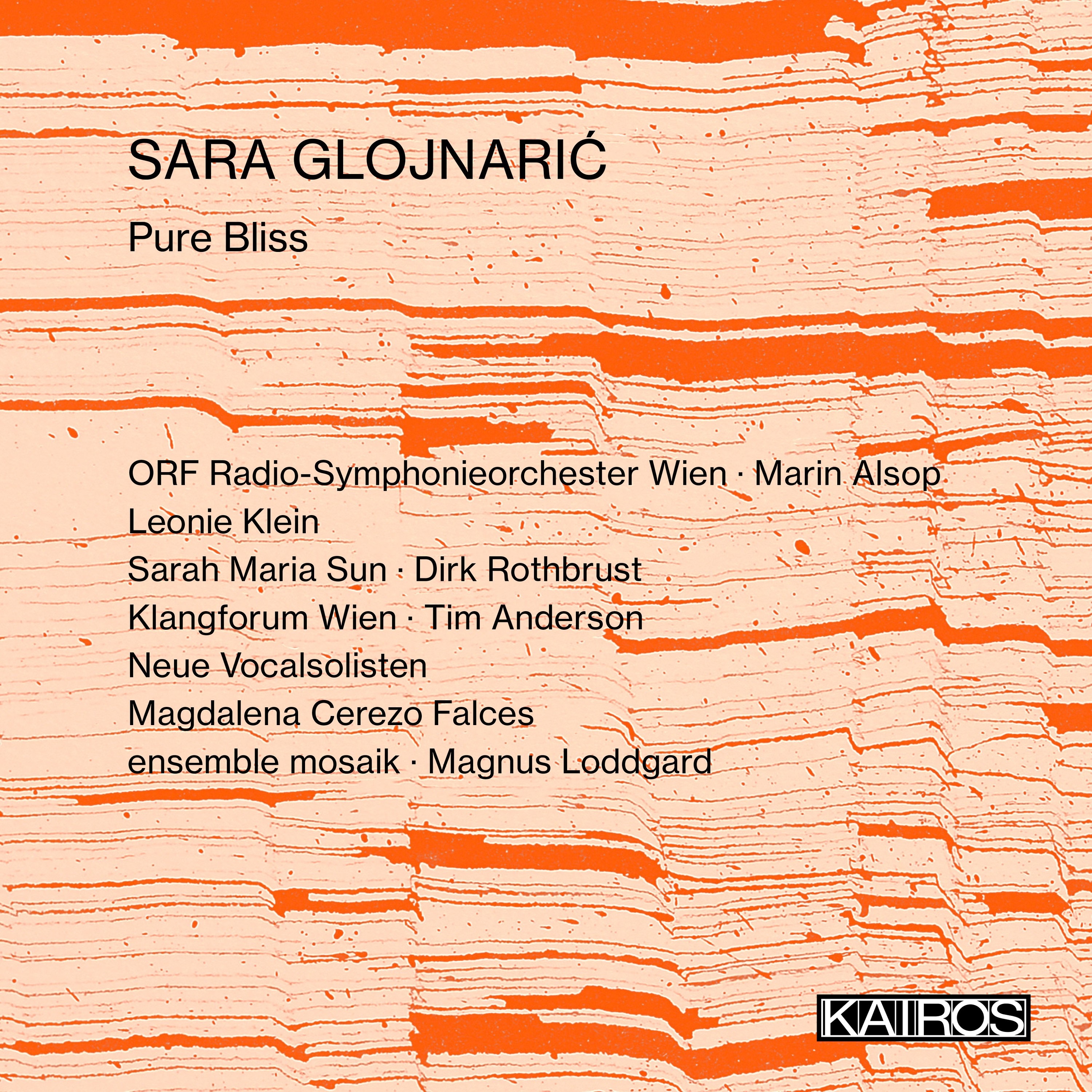 Sara Glojnarić: Pure Bliss (Live) album cover