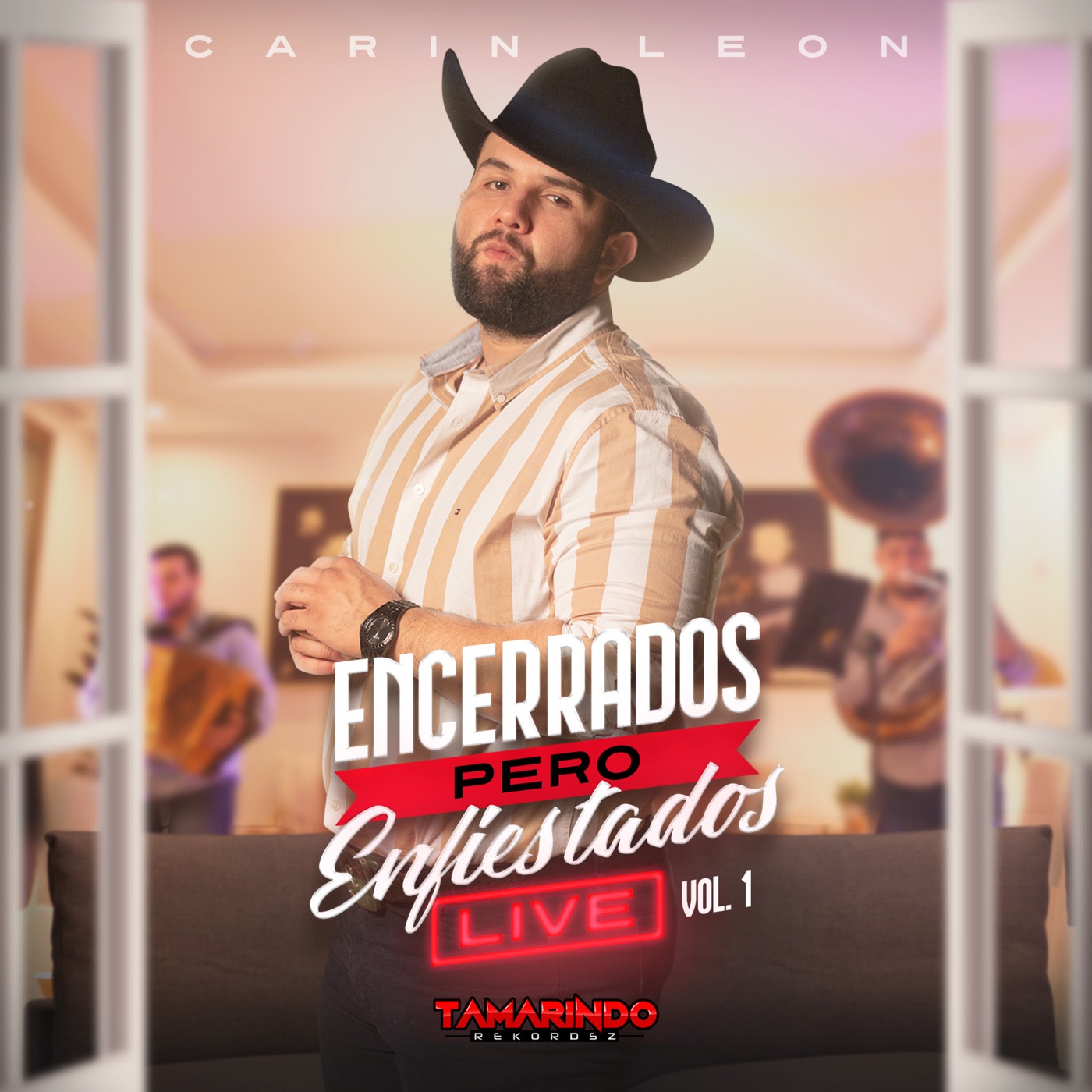 Encerrados Pero Enfiestados, Vol. 1 (En Vivo) album cover