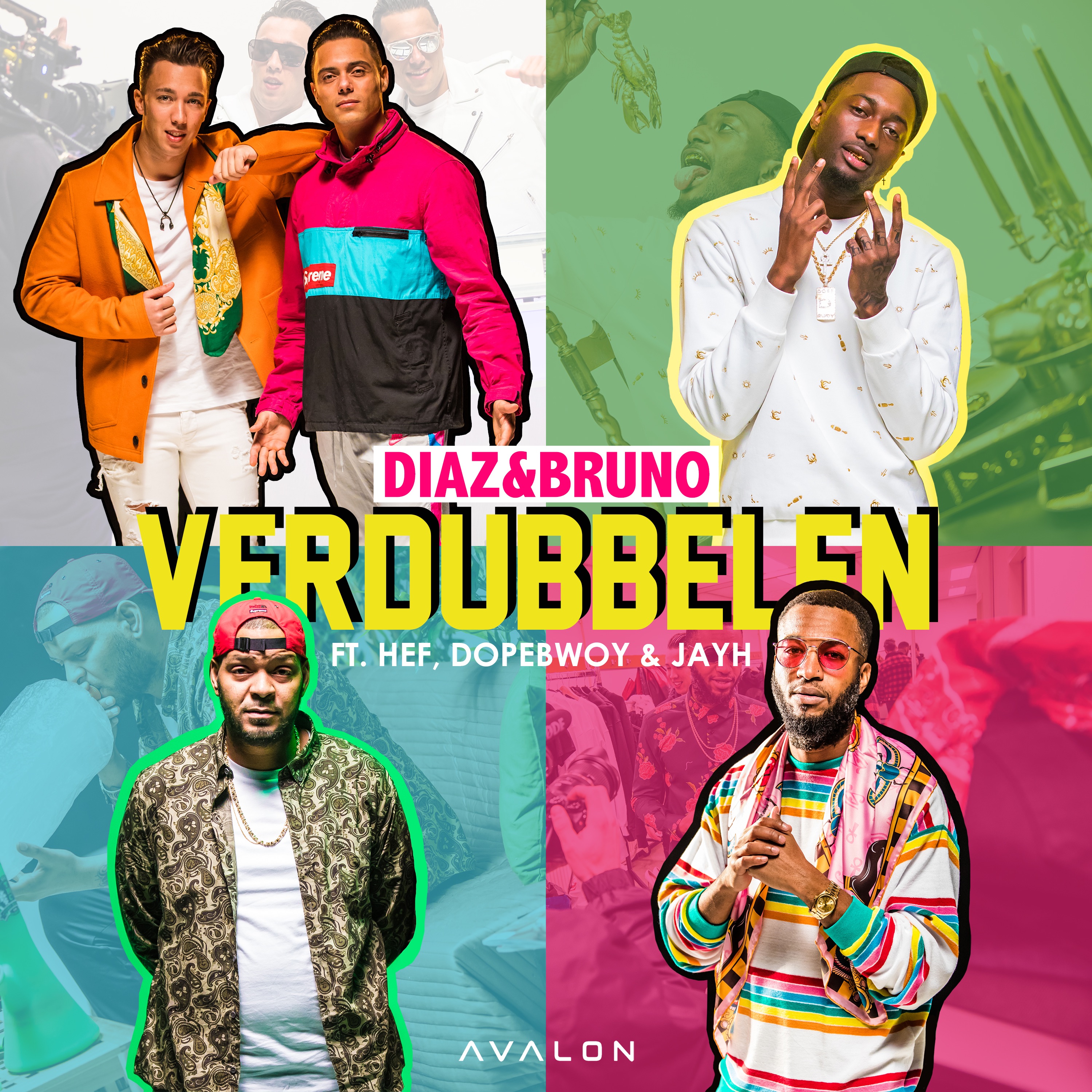 Verdubbelen (feat. Hef, Dopebwoy & Jayh) - Single album cover