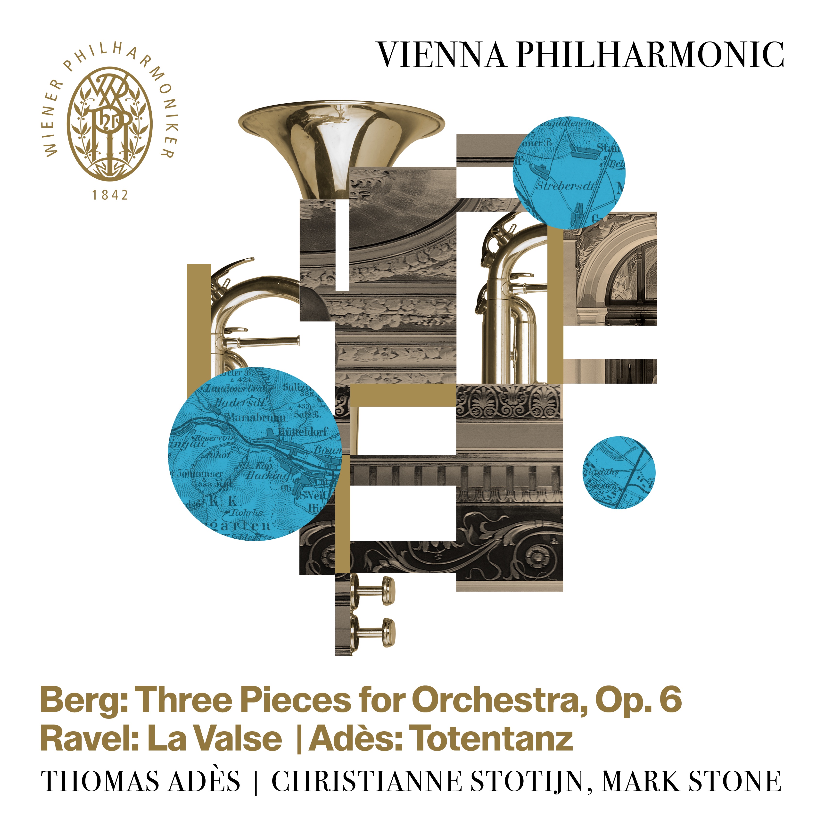 Berg: Three Pieces for Orchestra - Ravel: La valse - Adès: Totentanz (Live) album cover