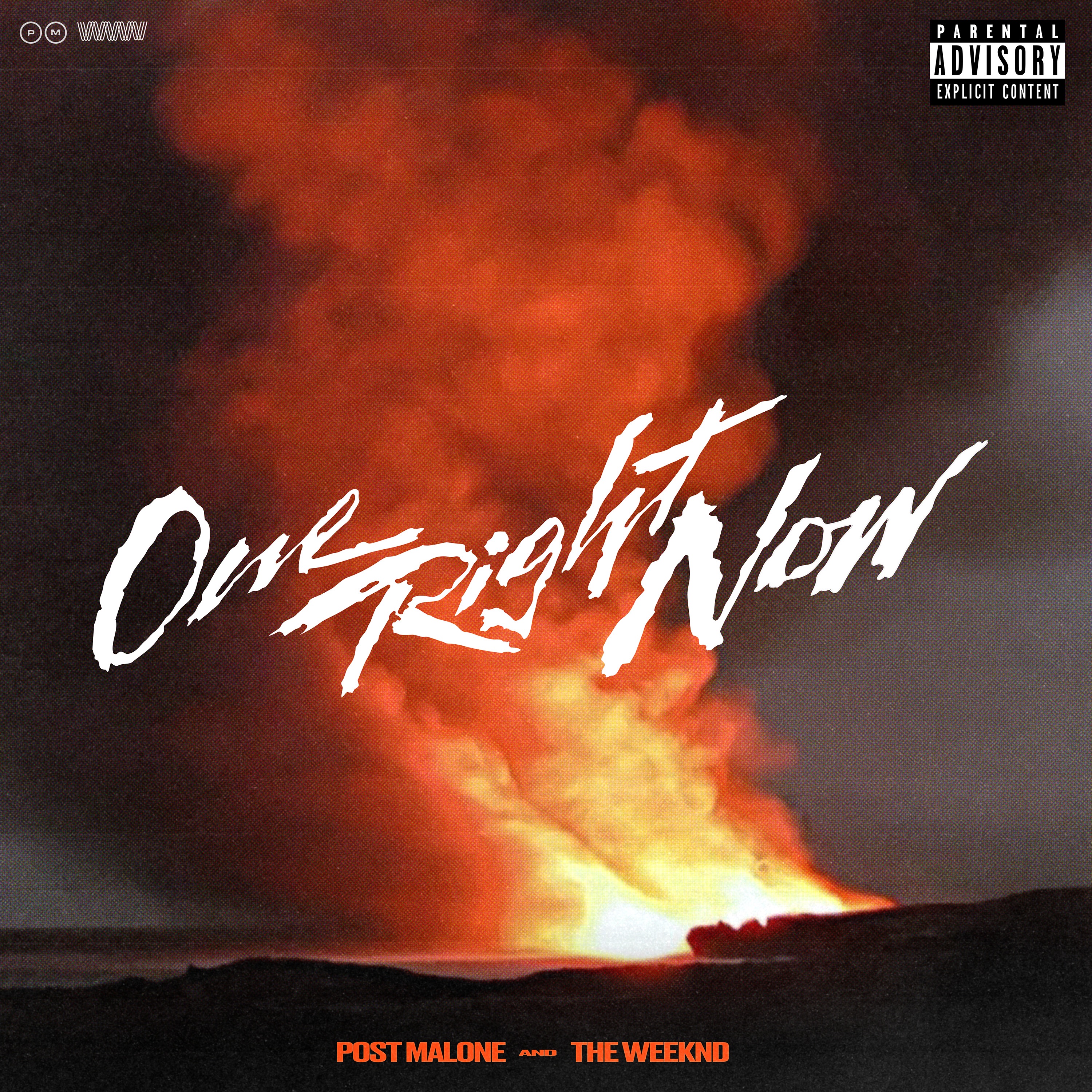 One Right Now - Single album cover