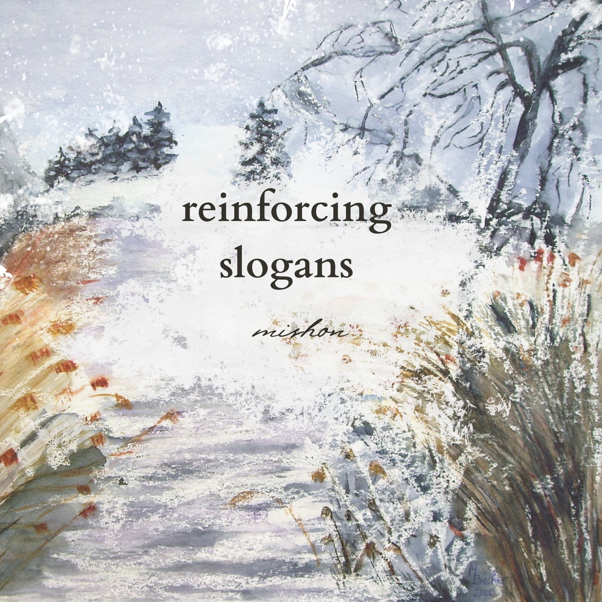 reinforcing slogans - Single album cover