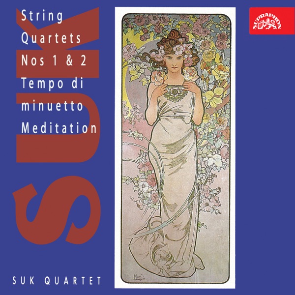 Suk: String Quartets Nos 1 & 2, Tempo di minuetto, Meditation album cover
