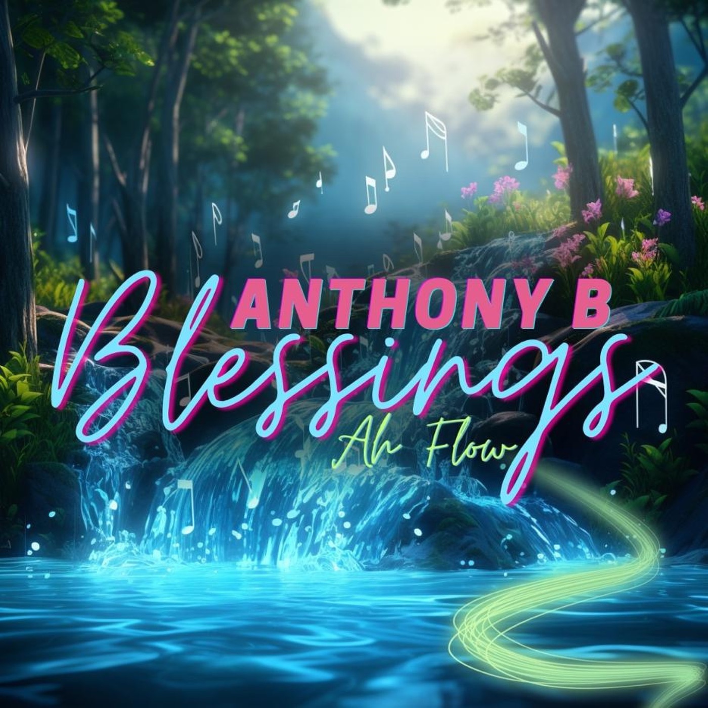 Blessings Ah Flow - Single album cover
