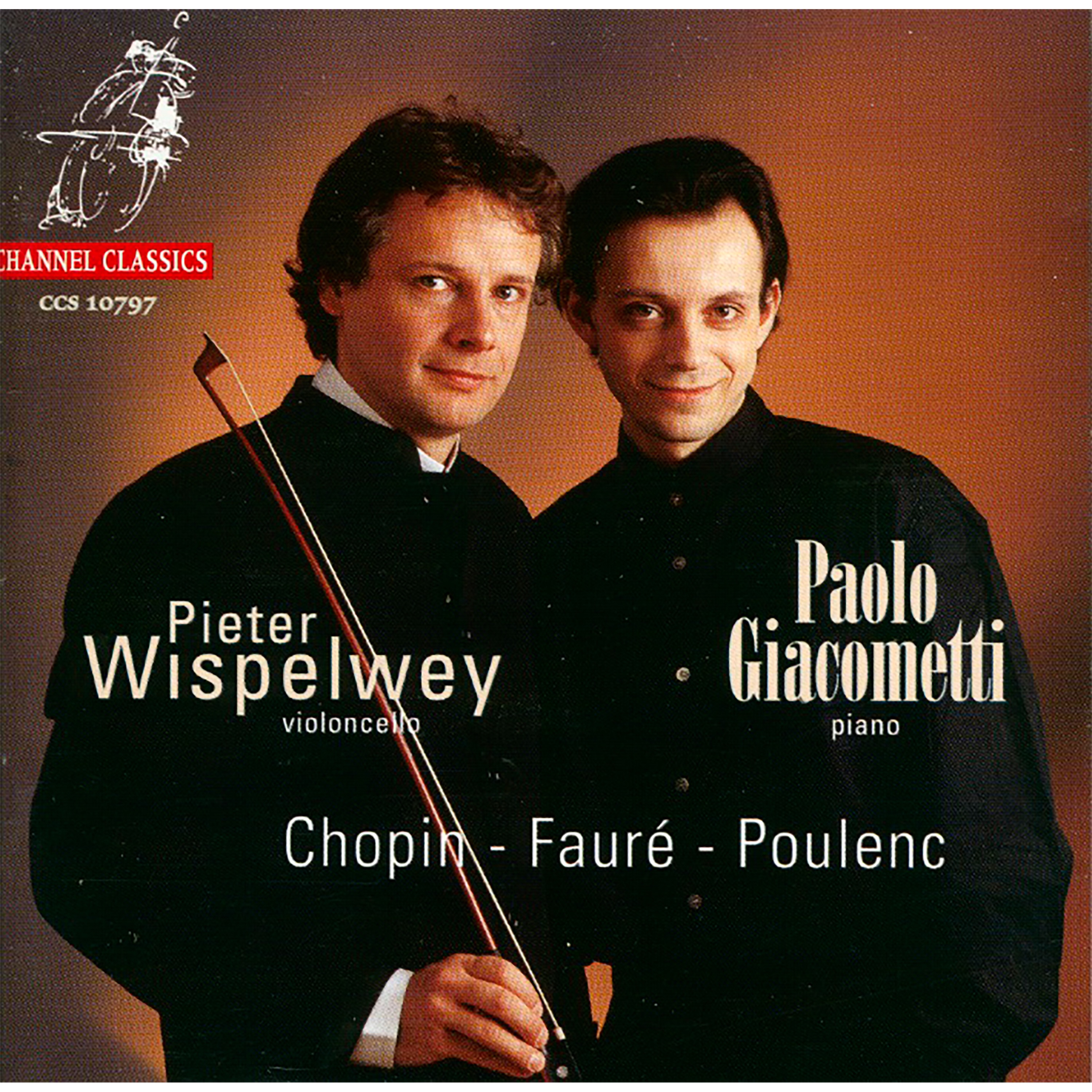 Chopin, Fauré & Poulenc: Works for Cello and Piano album cover