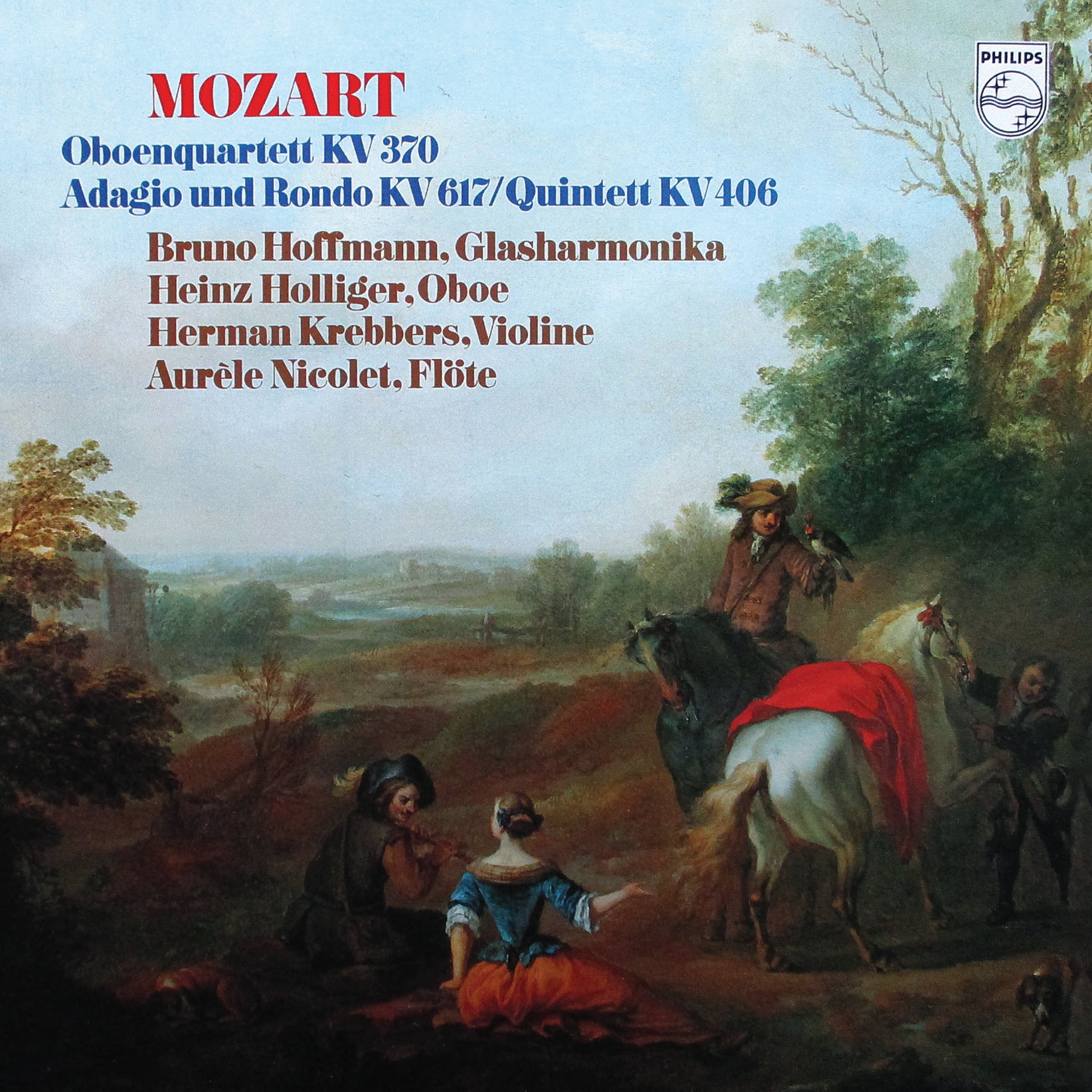Mozart: Oboe Quartet K.370, Adagio and Rondo K.617, Oboe Quintet, K.406 (Herman Krebbers Edition, Vo album cover