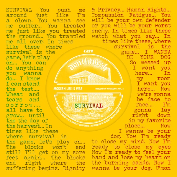 Tribulation Worksongs, Vol. 3 - Single album cover