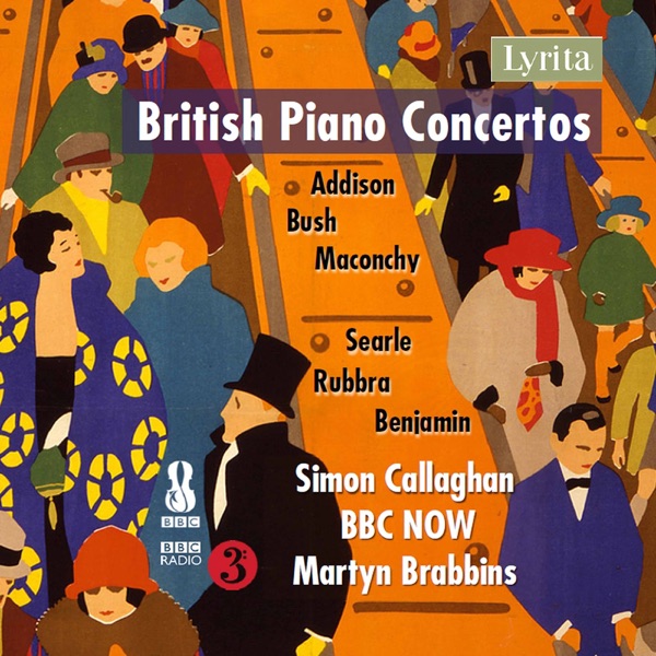 British Piano Concertos album cover
