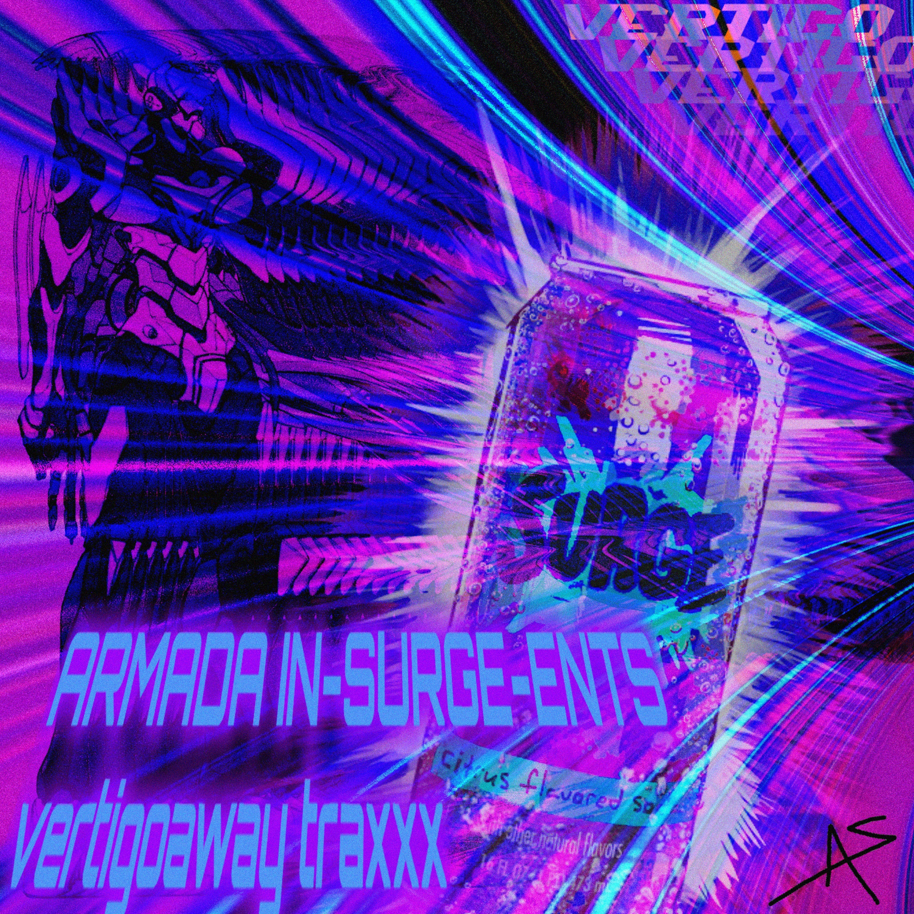 ARMADA IN-SURGE-ENTS - vertigoaway tracks - EP album cover