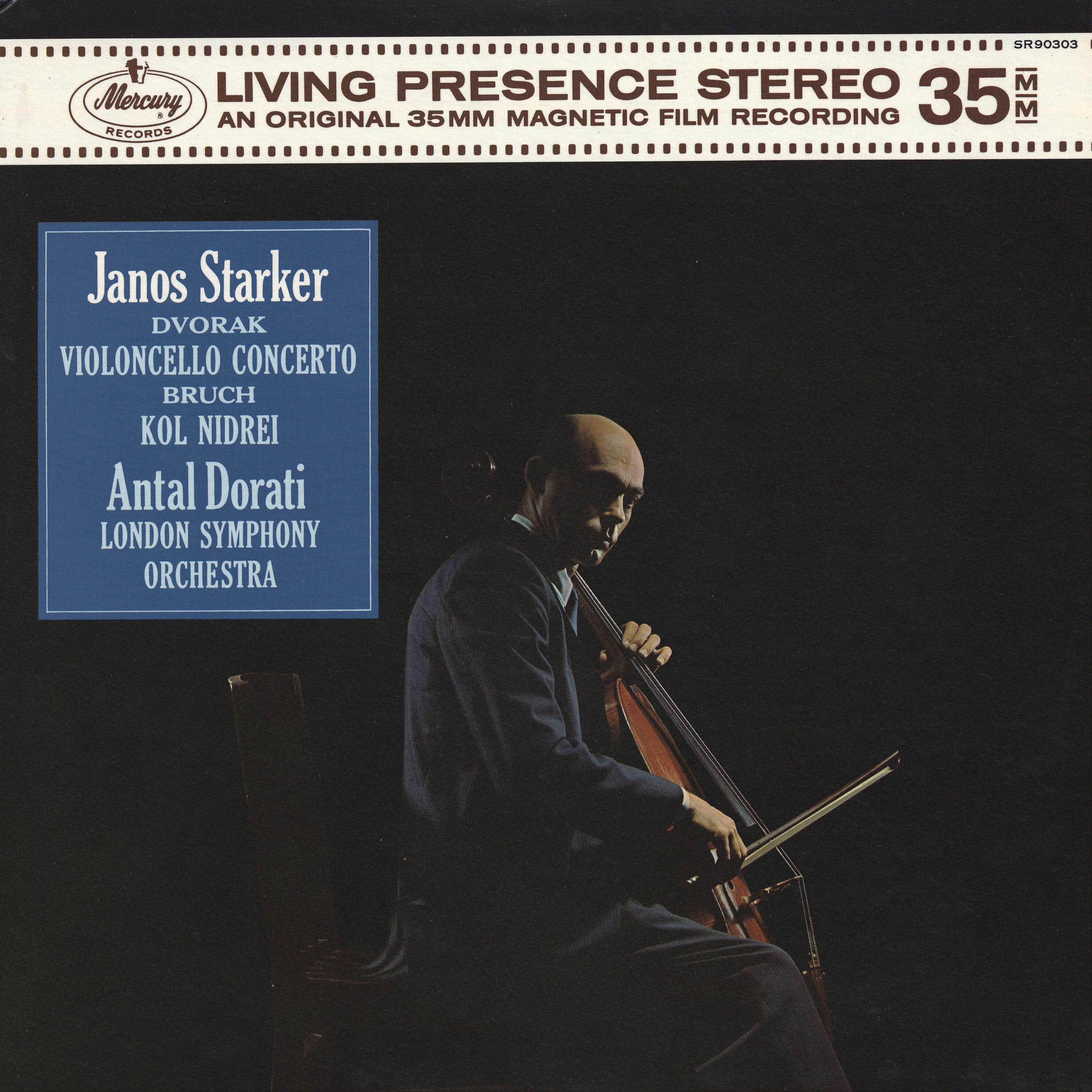 Dvořák: Cello Concerto in B Minor, Bruch: Kol Nidrei (The Mercury Masters, Vol. 1) album cover