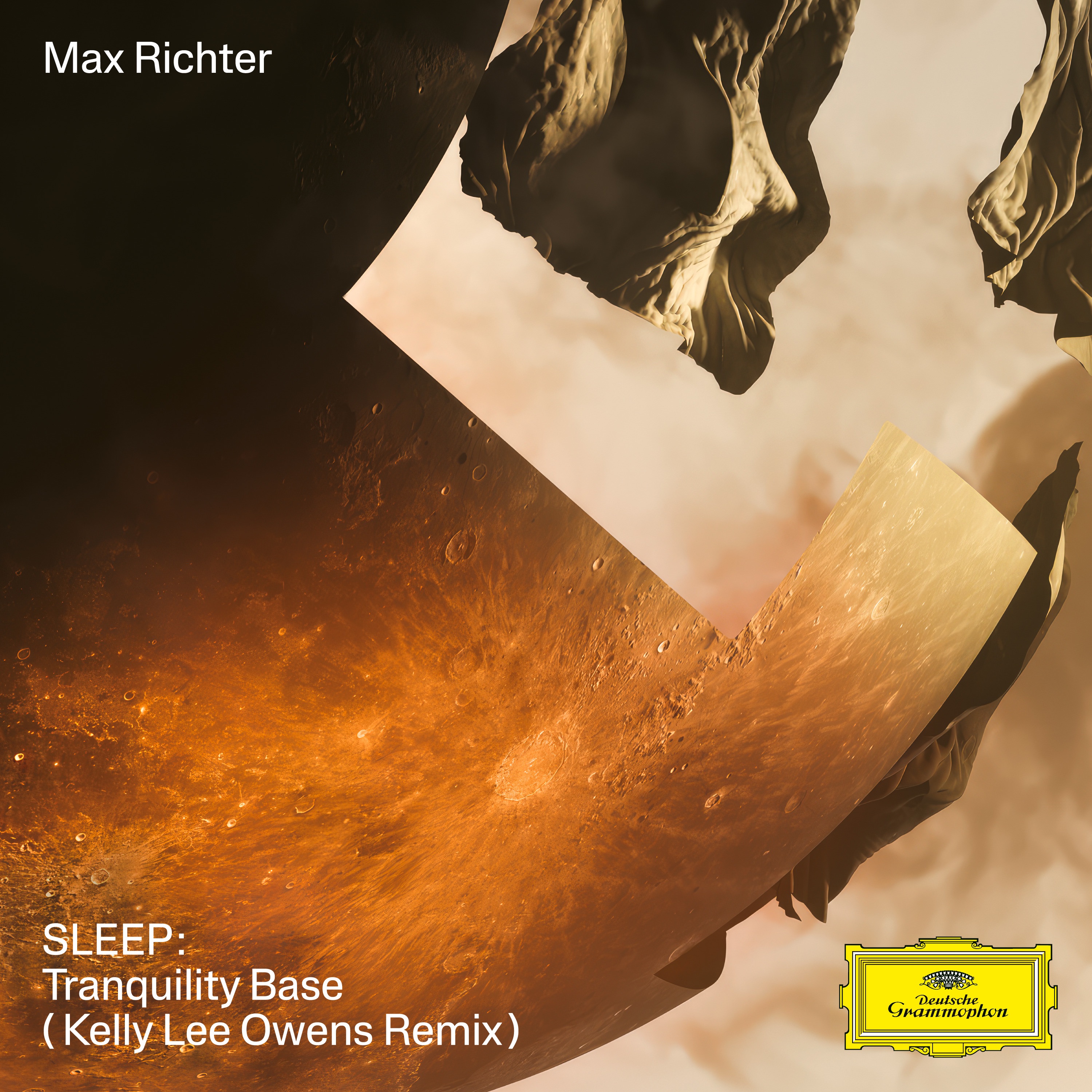 Richter: SLEEP: Tranquility Base (Kelly Lee Owens Remix) - Single album cover