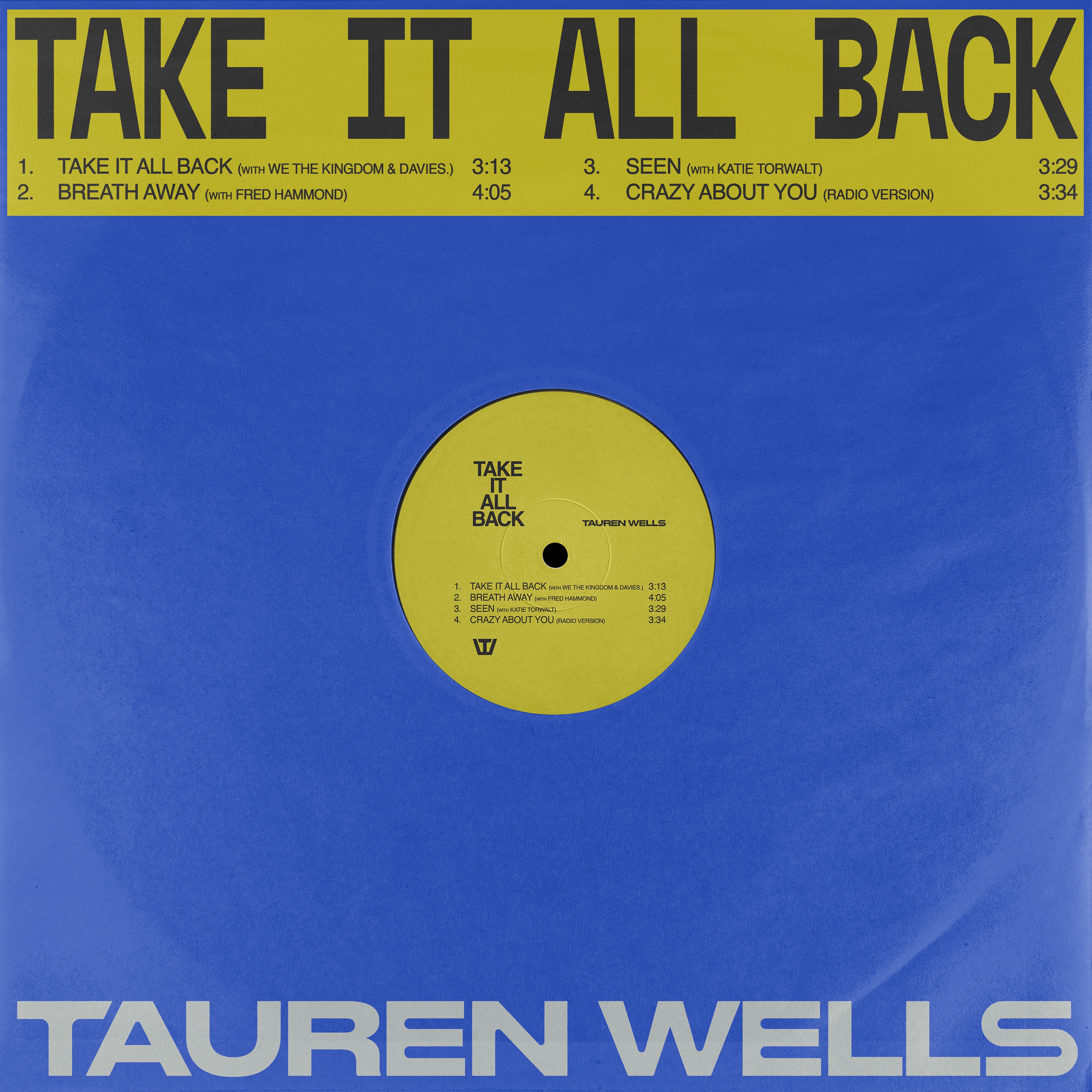 Take It All Back - EP album cover
