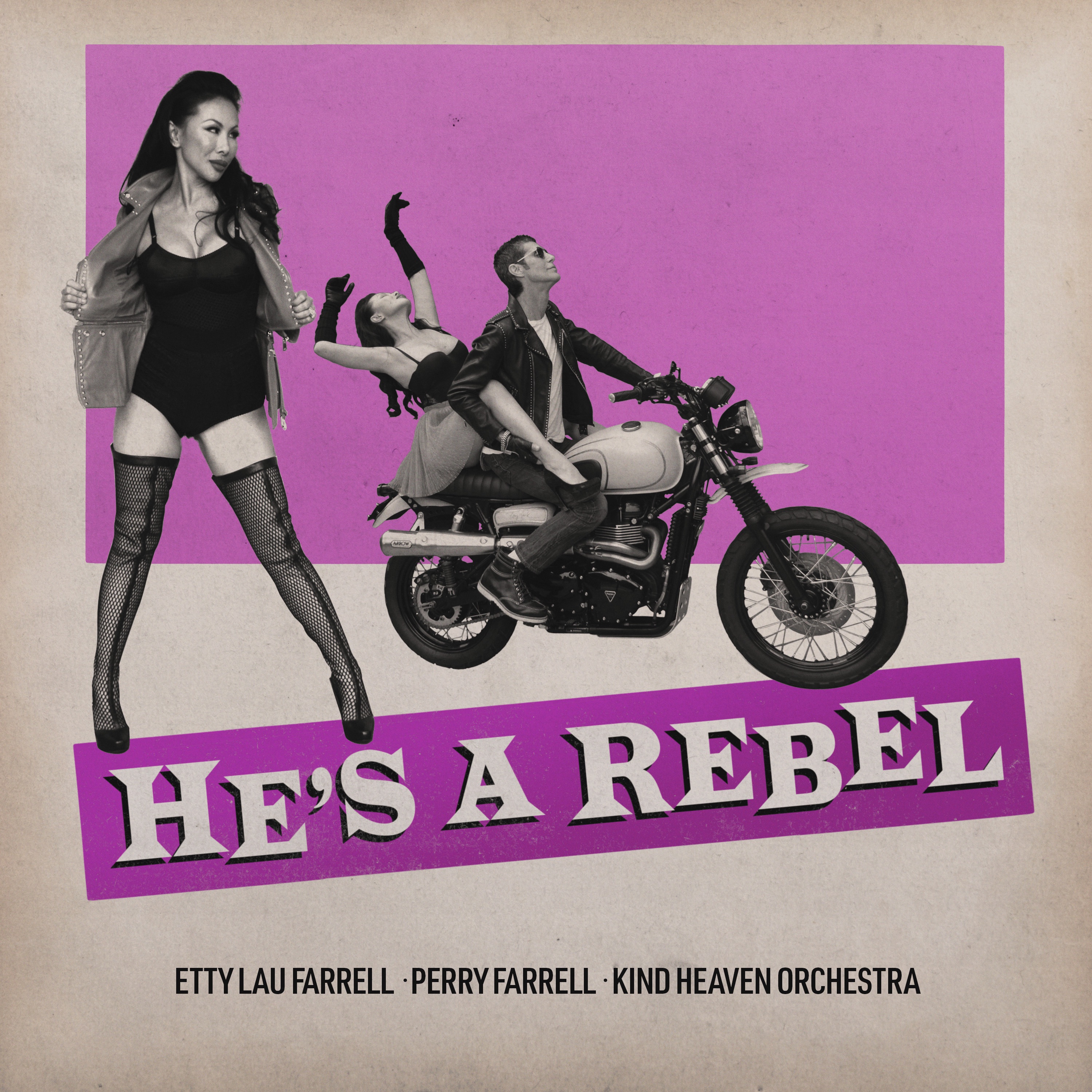 He's a Rebel - Single album cover
